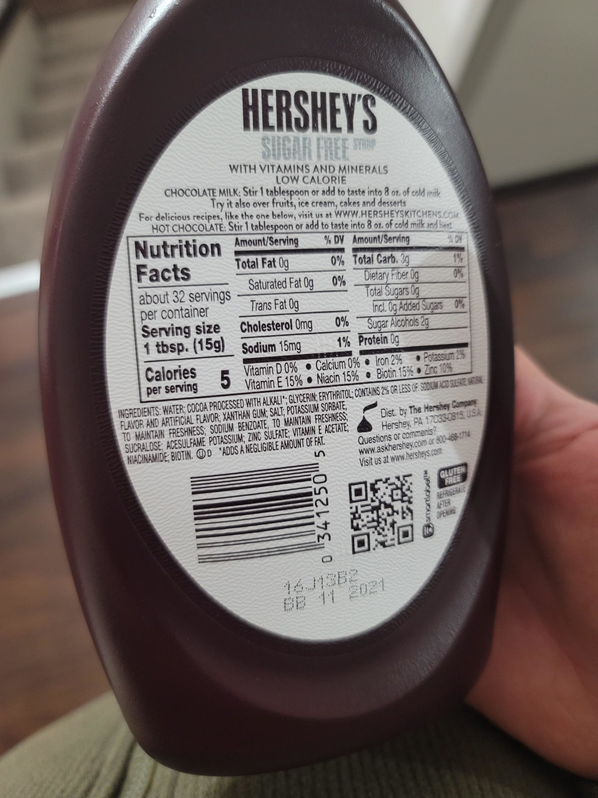 I found this hershey's syrup at a grocery store. Is it a trap