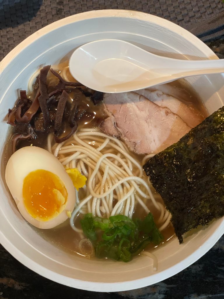 First Bowl Of Pork Shoyu Ramen