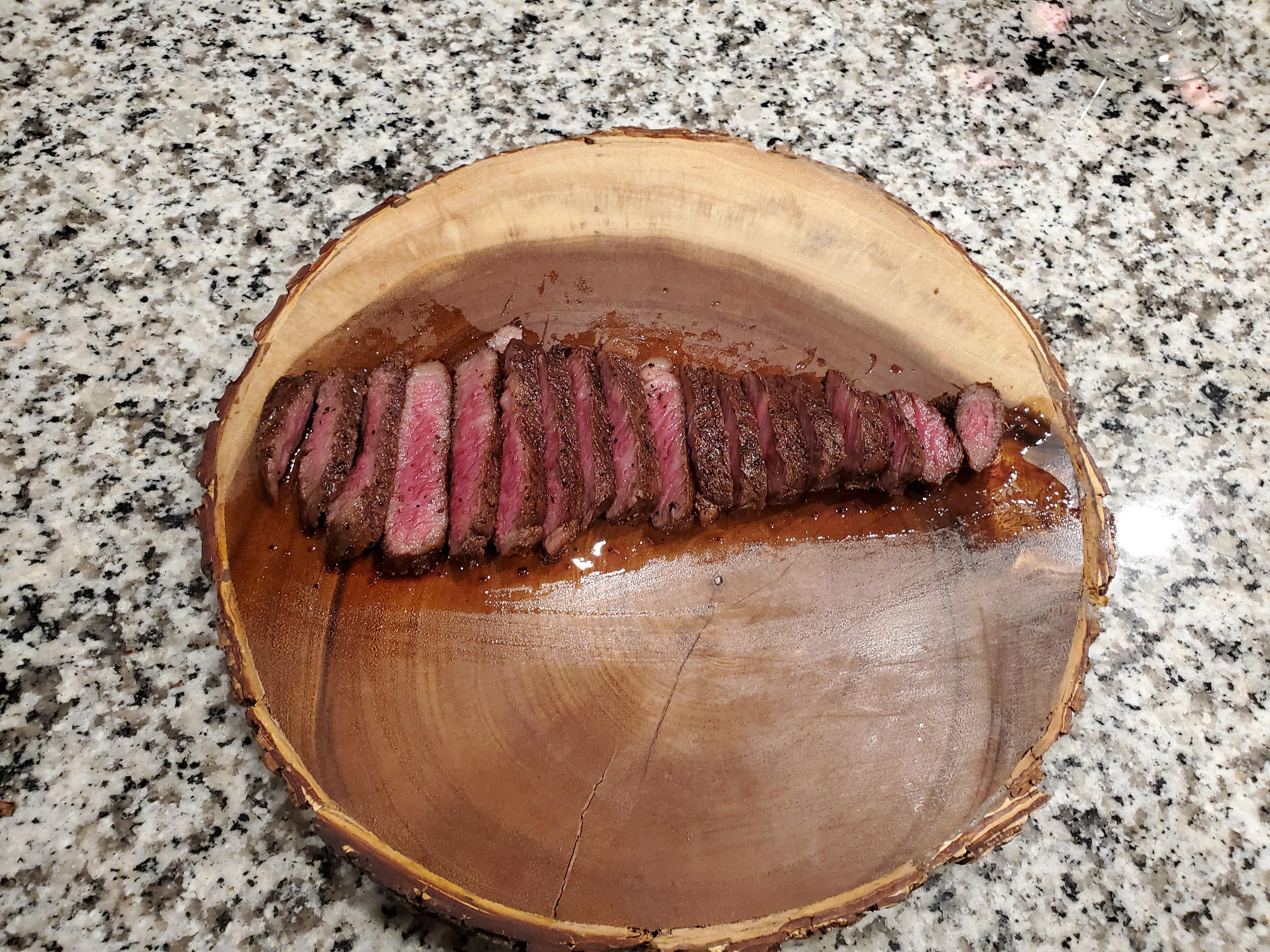 Sous vide Denver Steak 129f for 1 hour Dining and Cooking