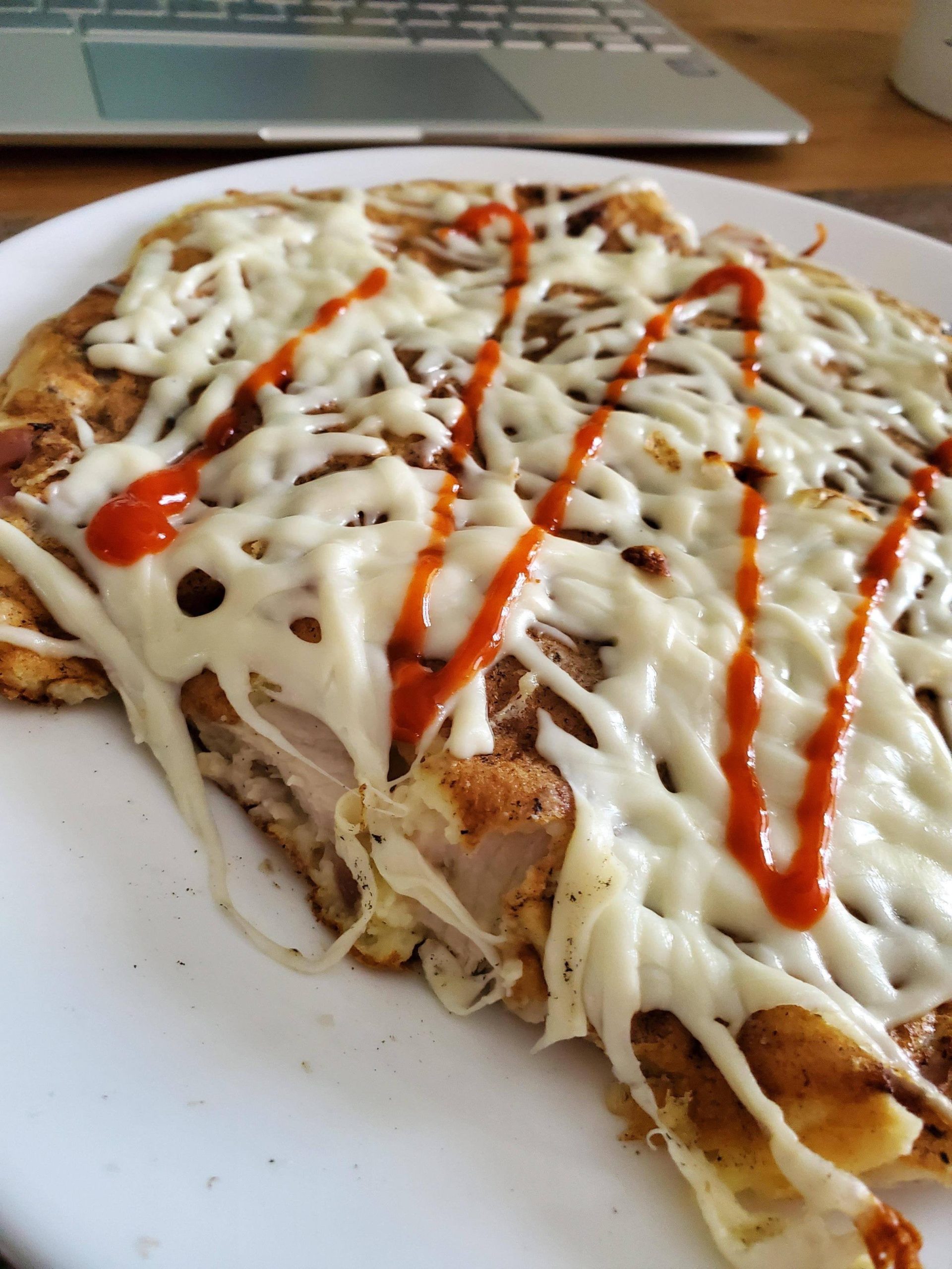 HUGE savoury quichelike pancake for 550 calories Dining and Cooking