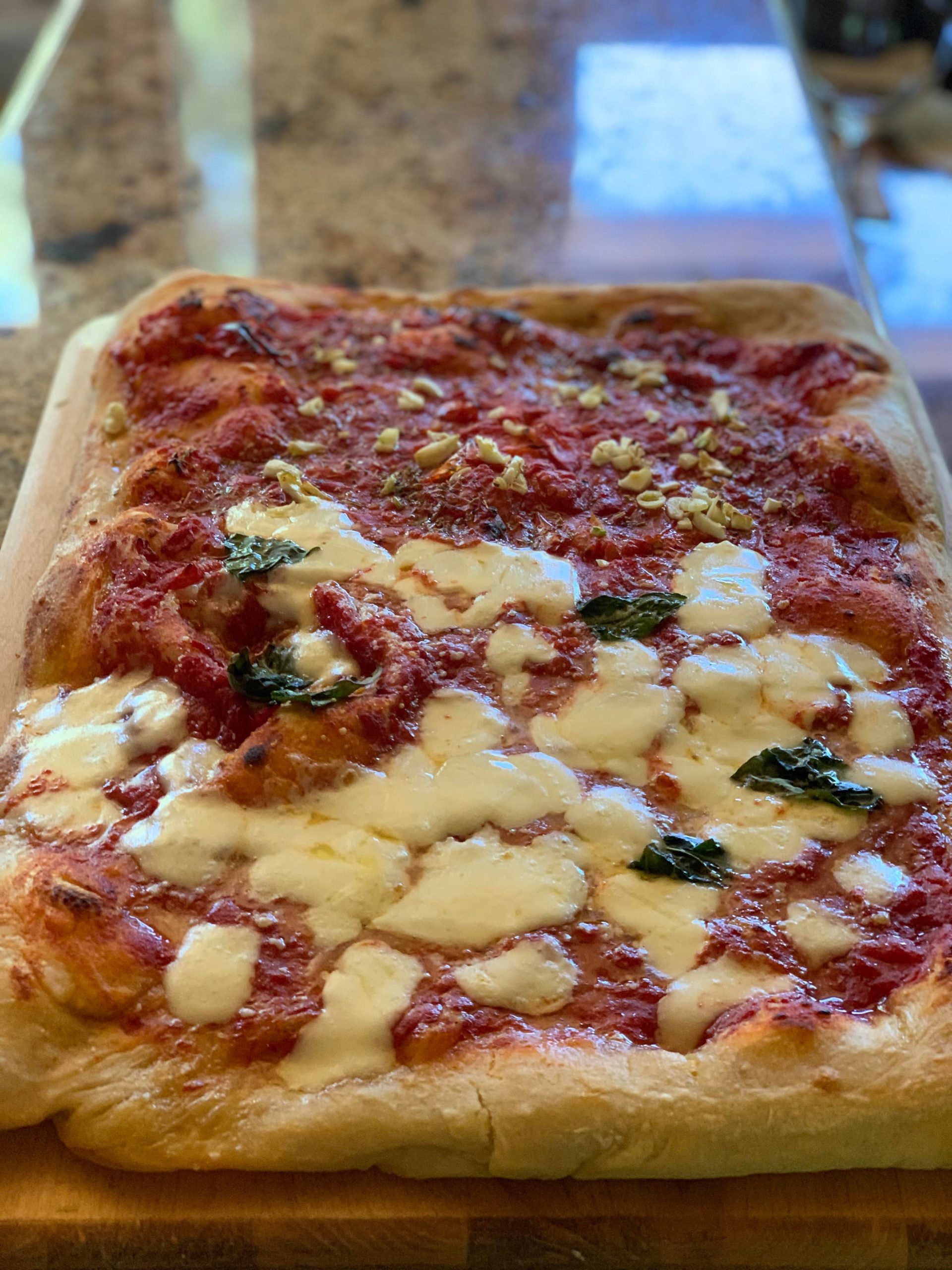 Half Margherita / Half Marinara Dining and Cooking
