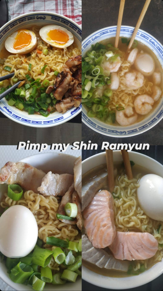 Shin Ramyun - 4 ways - Dining and Cooking