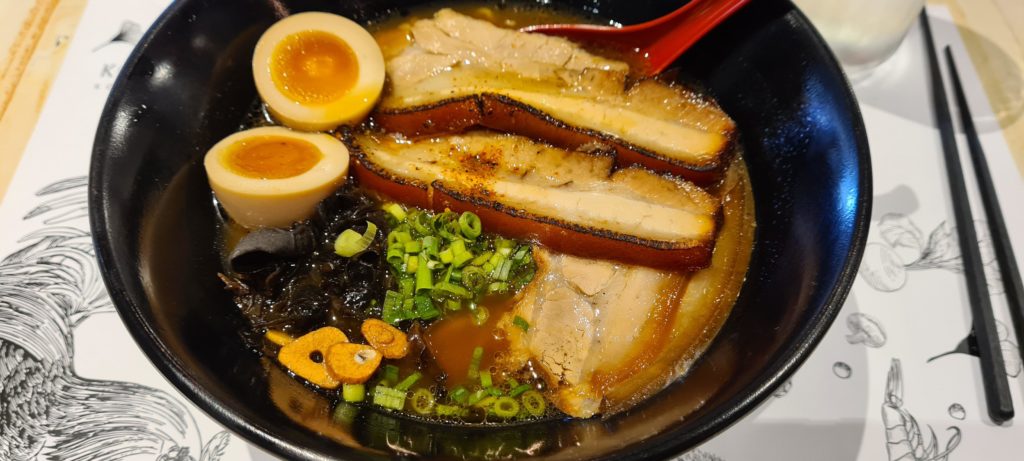 Chasu ramen from a local restaurant.