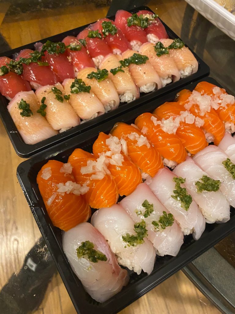 Nigiri dinner for 2