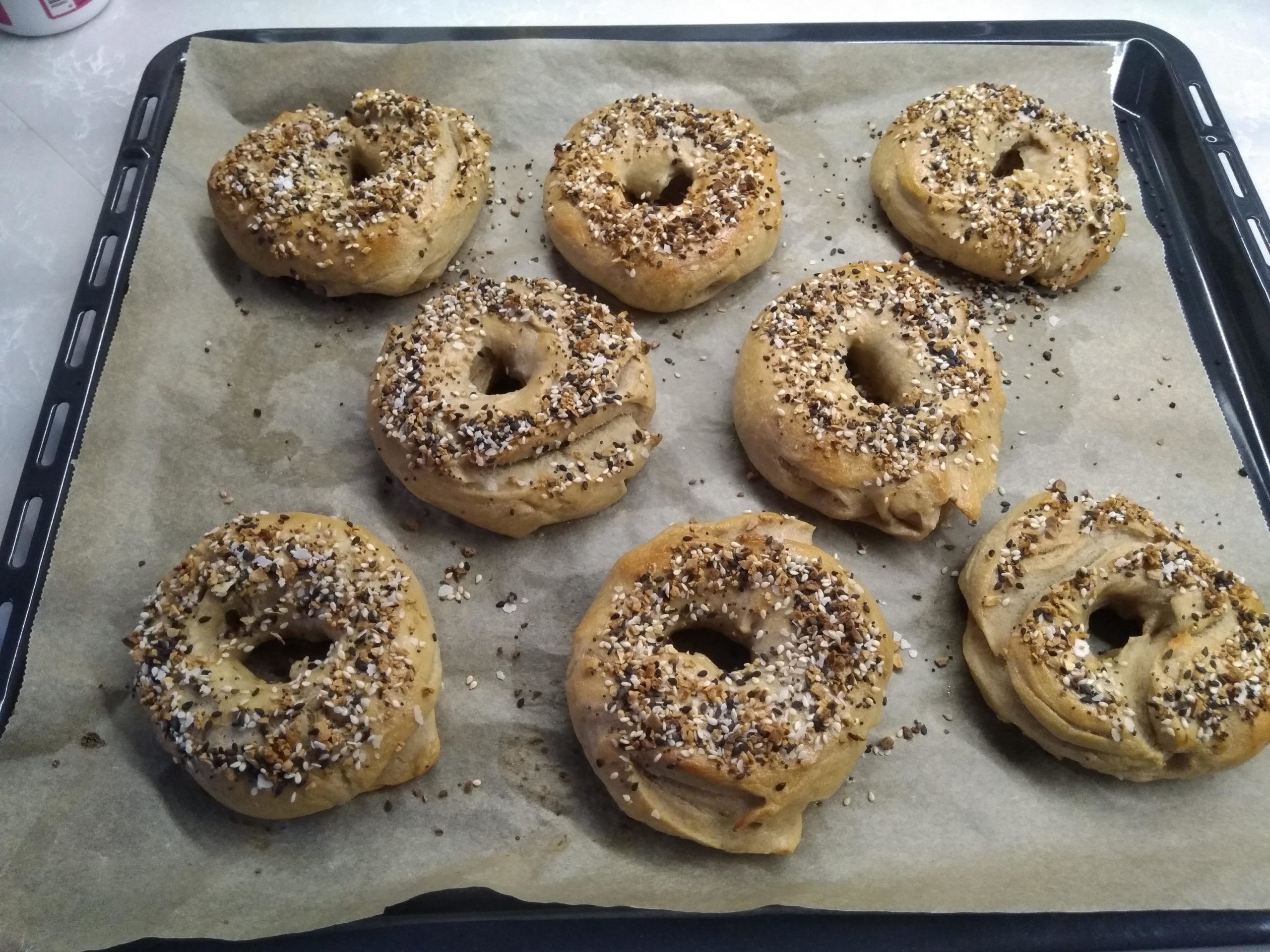 Everything bagels. Easier than I thought! Dining and Cooking