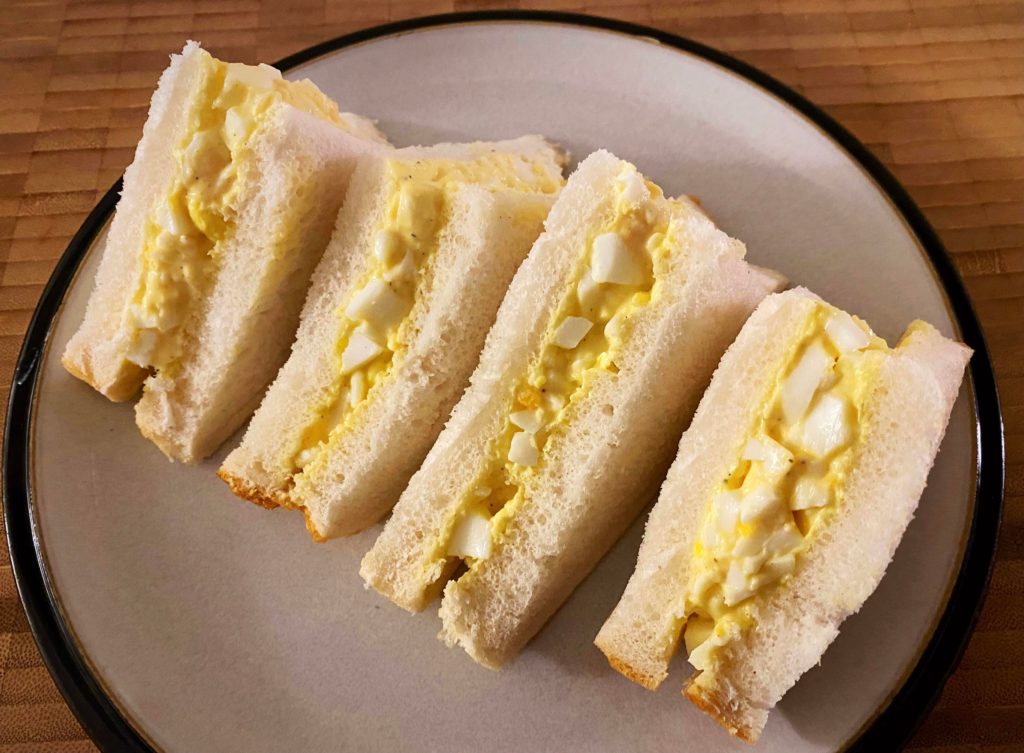 Sometimes you can’t beat the beautiful simplicity of an egg mayo sandwich.