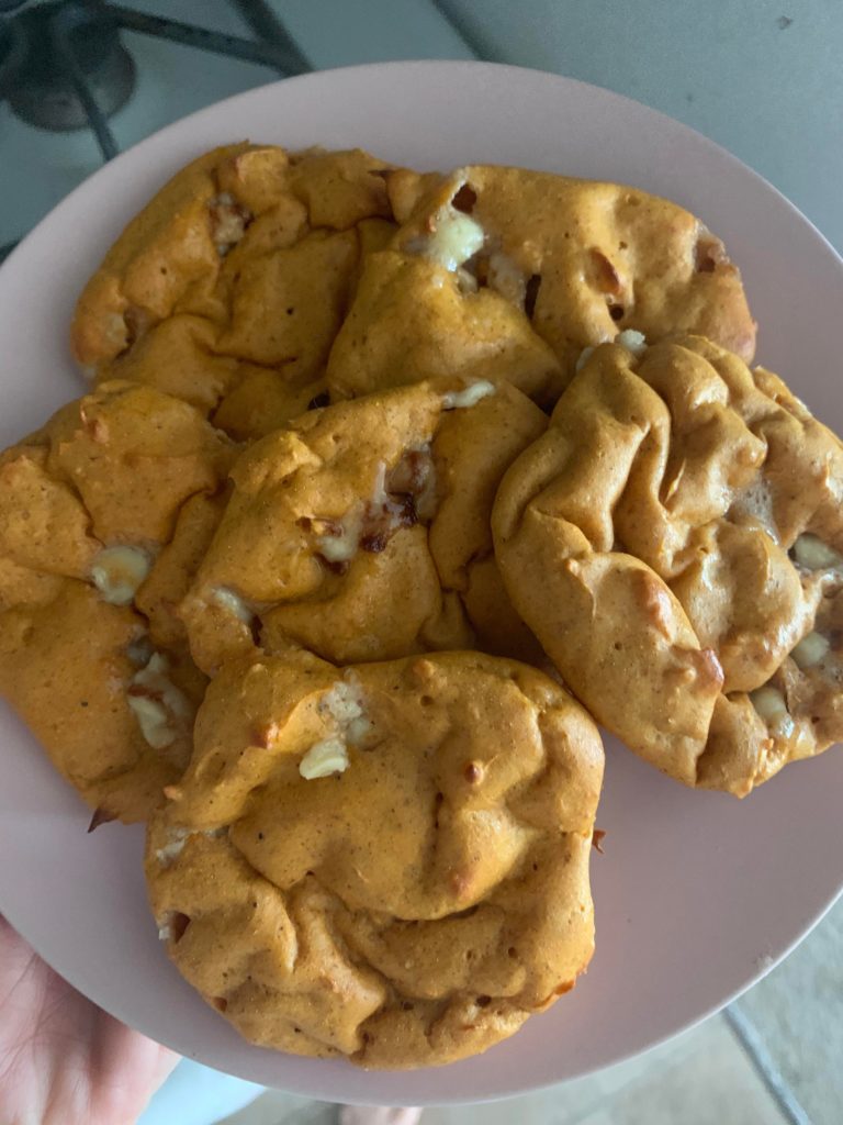 50 calorie pumpkin spice cookies