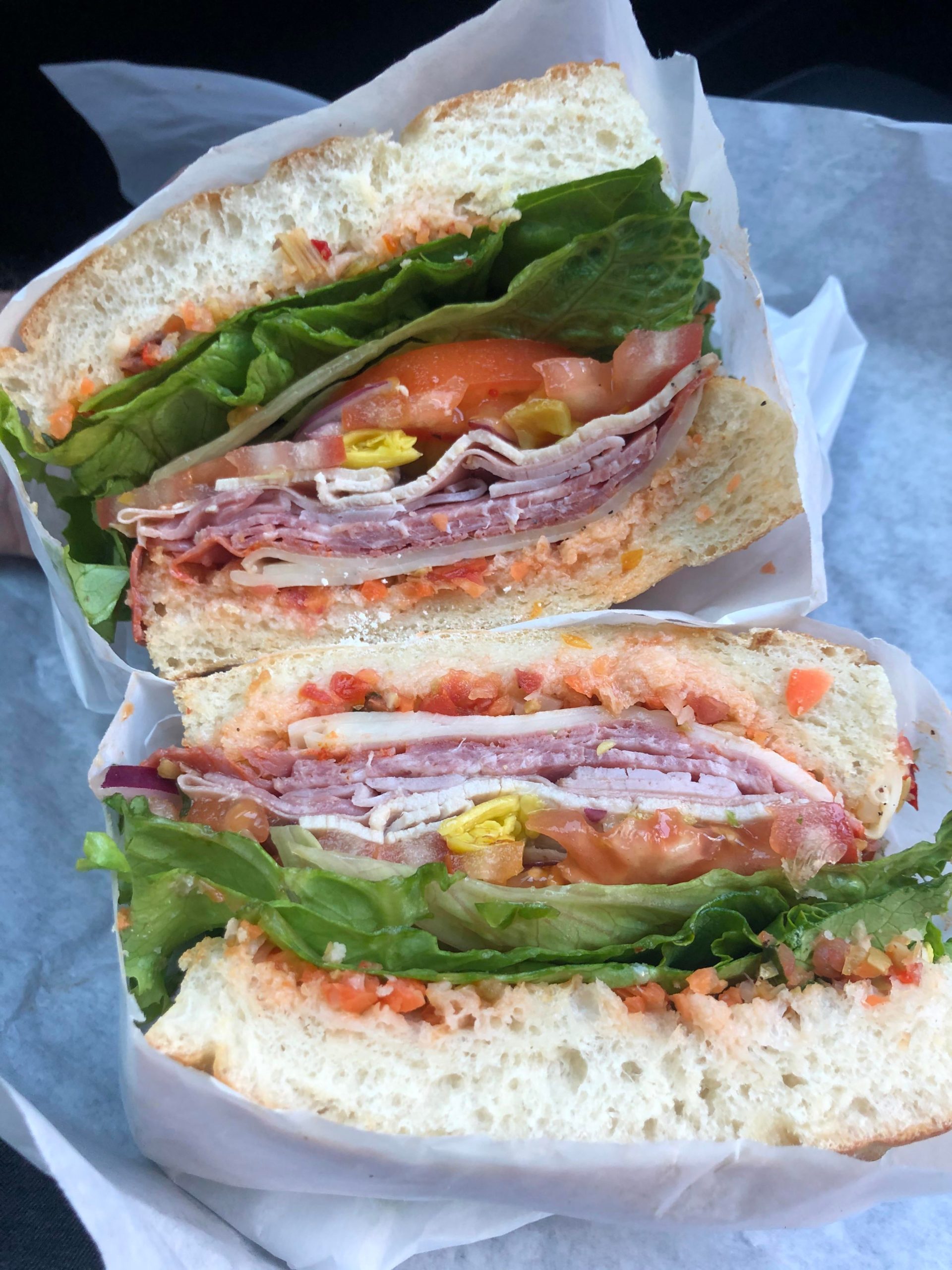 Muffuletta from Tups in Vegas. Dining and Cooking