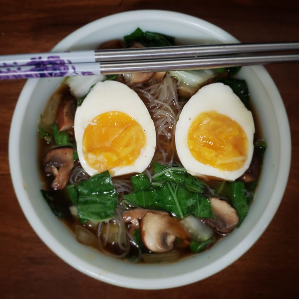 When the egg is cooked perfect 👌