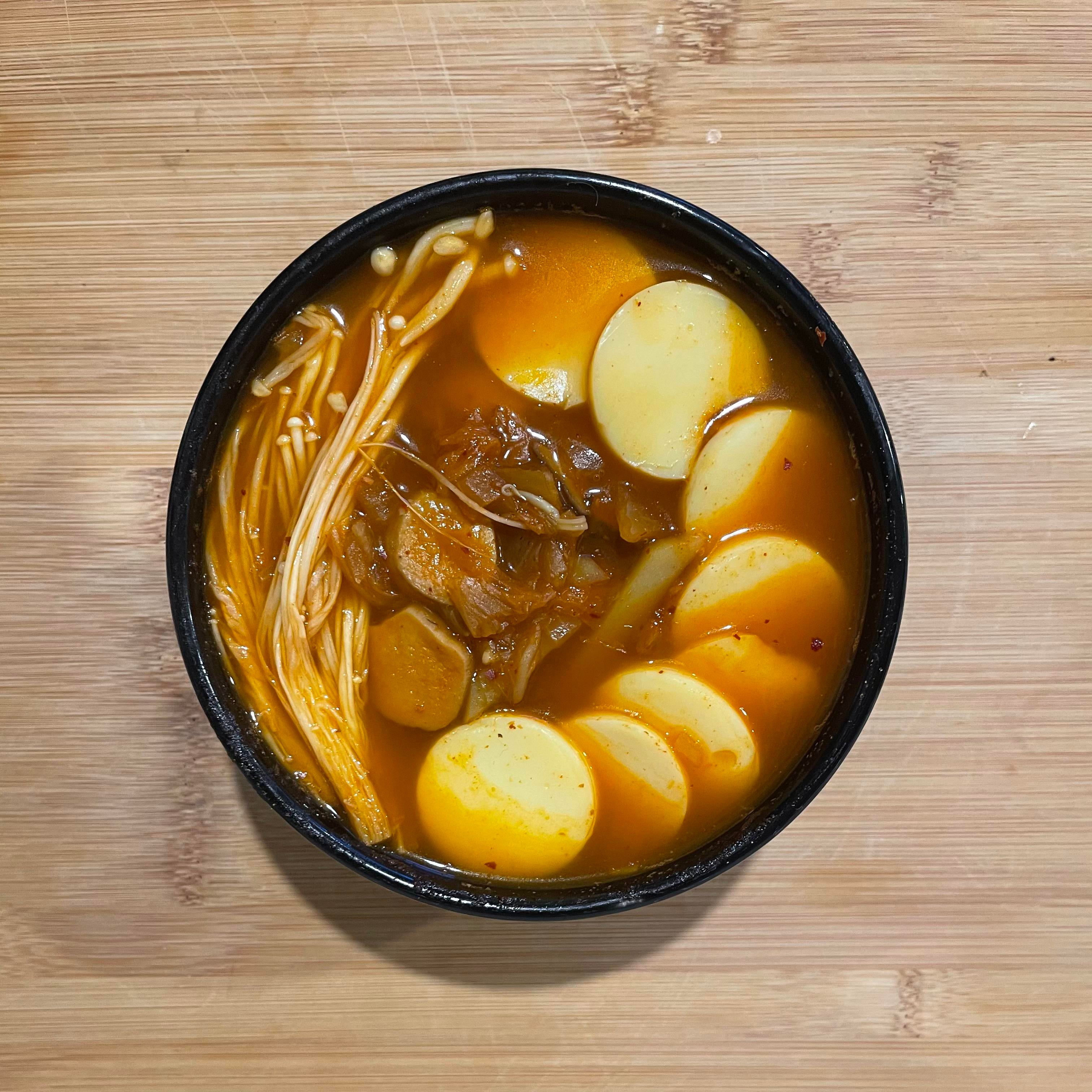 Around 720 Grams Of Vegetarian Kimchi Stew For 318 Calories Dining And Cooking