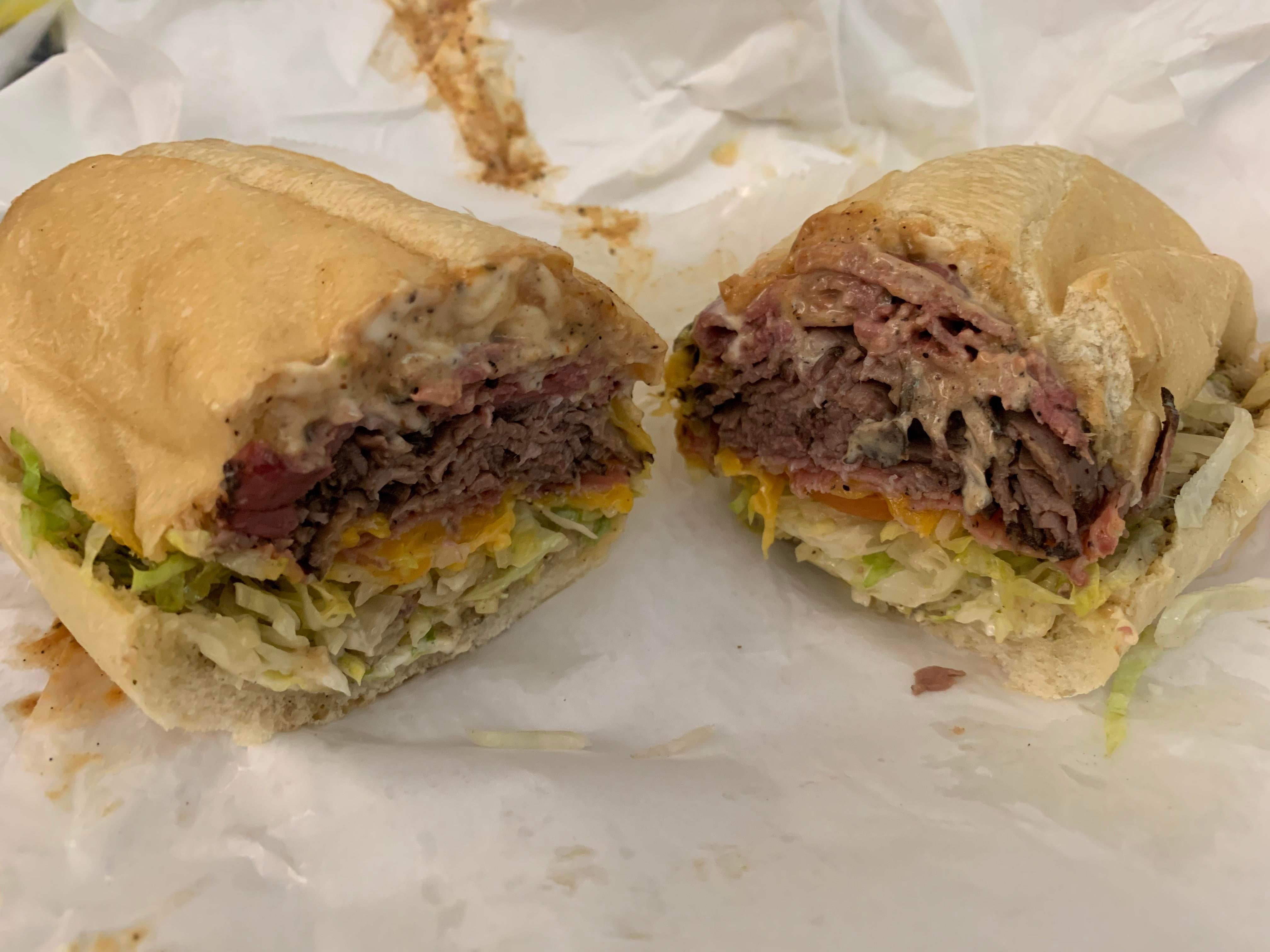Pastrami, roast beef, and salami. Dons deli Mountain View, CA Dining