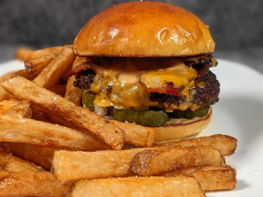 Bacon Cheeseburger & Fries