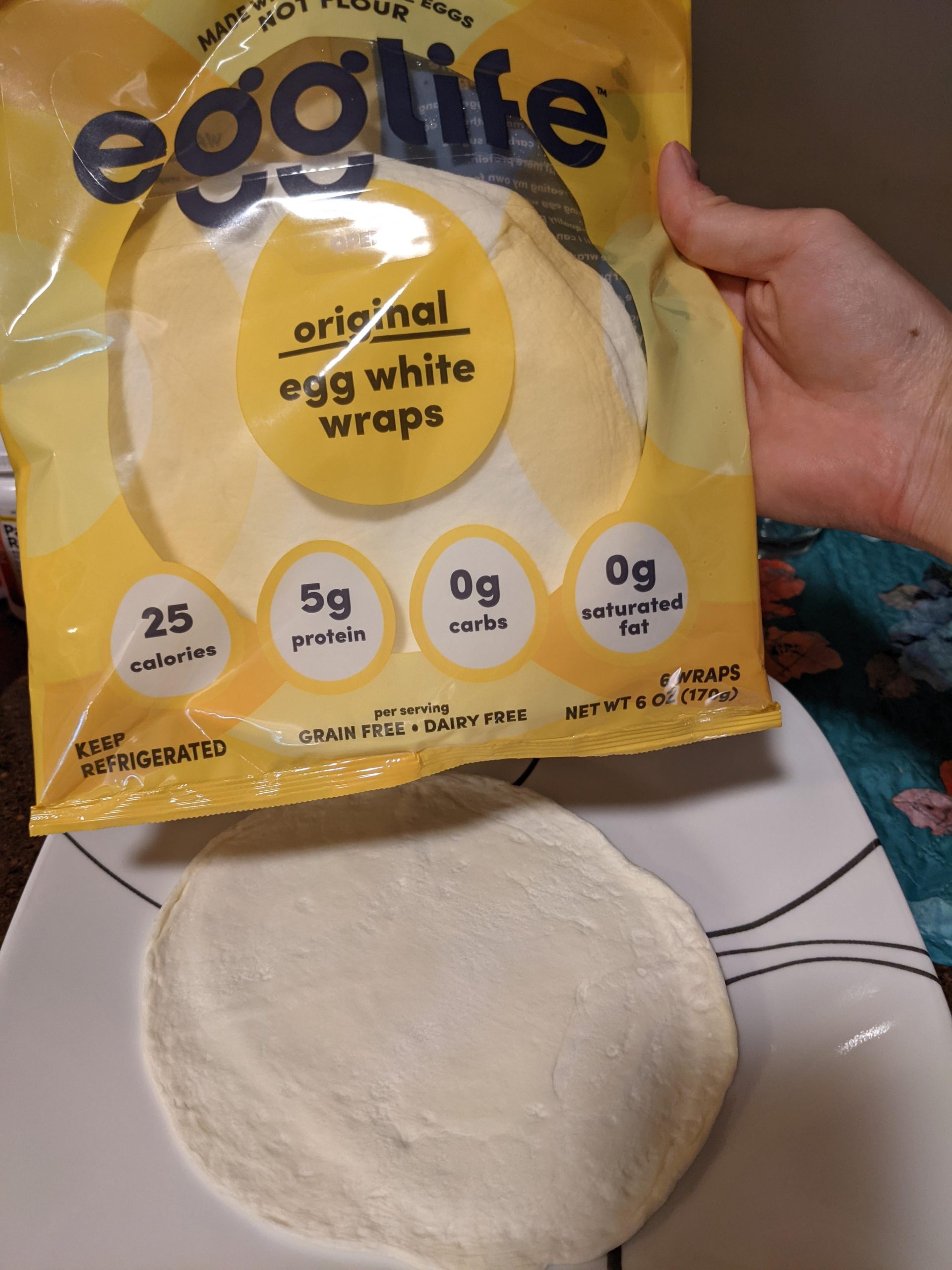 25 calorie wraps, a great bread alternative; nice texture, neutral