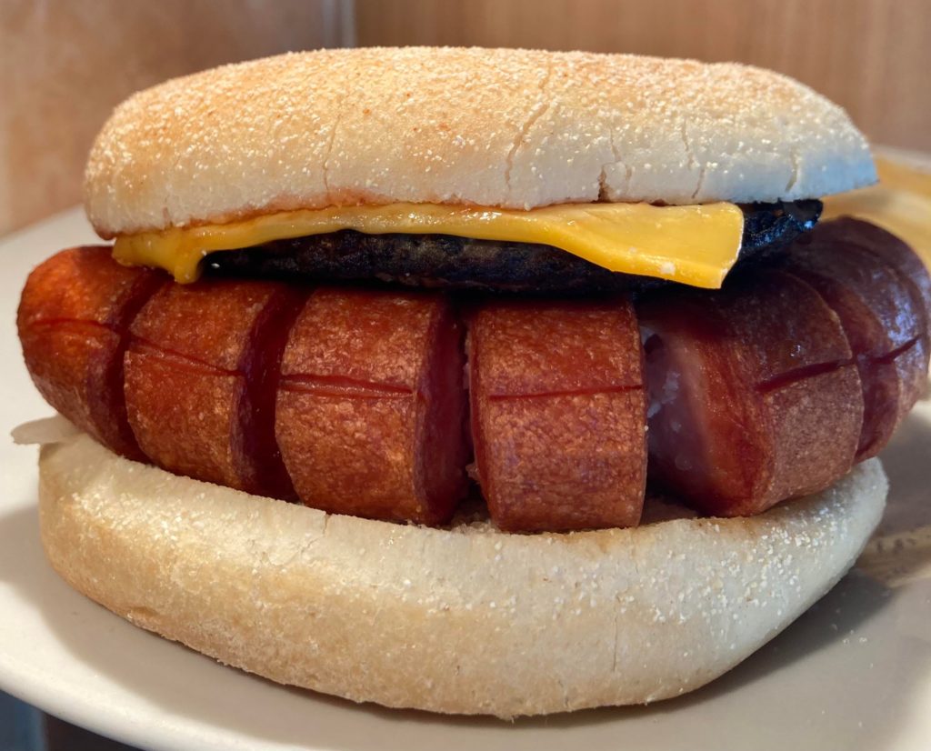 ‘Bender in a bun’ from Wimpy