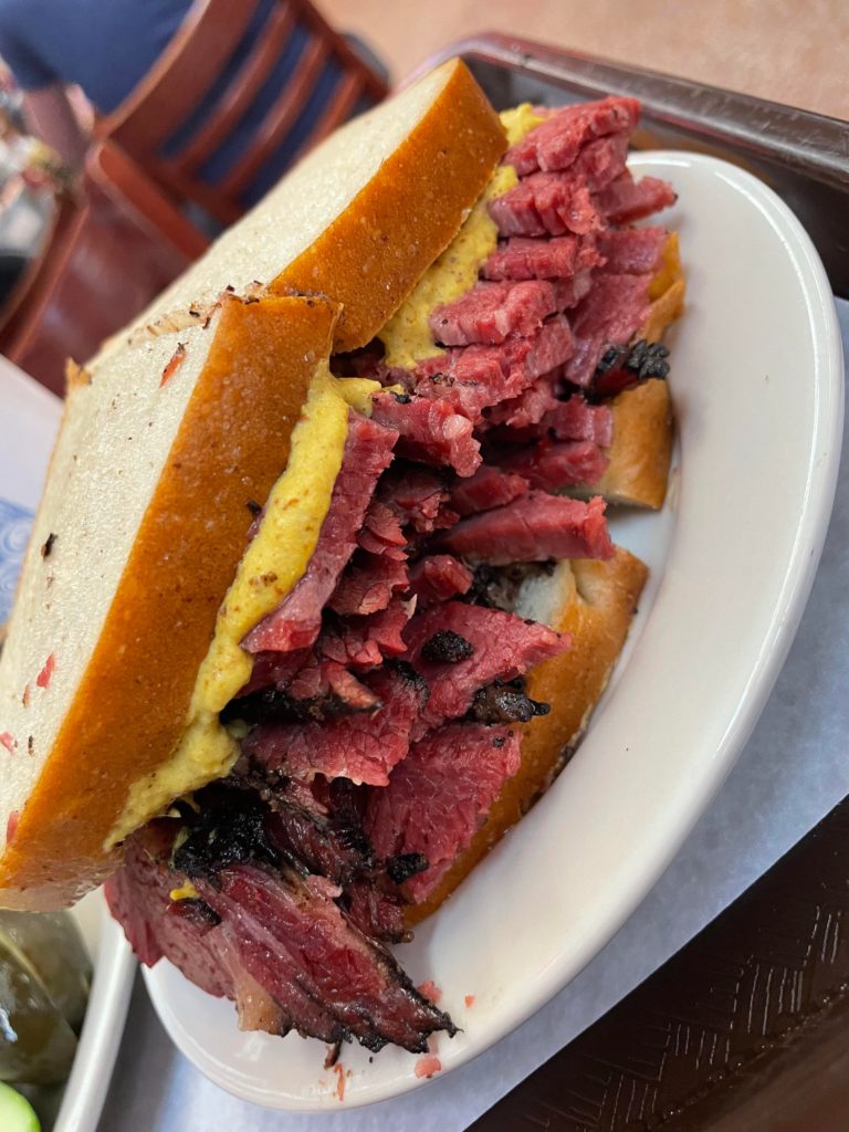 Pastrami from Katz Deli in NYC. What a monstahhh