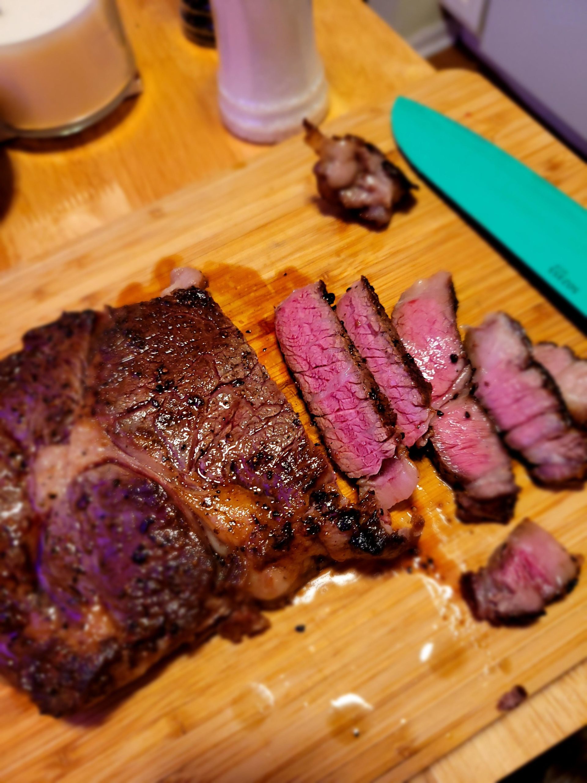 Reverse Sear Costco Ribeye 🍑🍆 Dining and Cooking