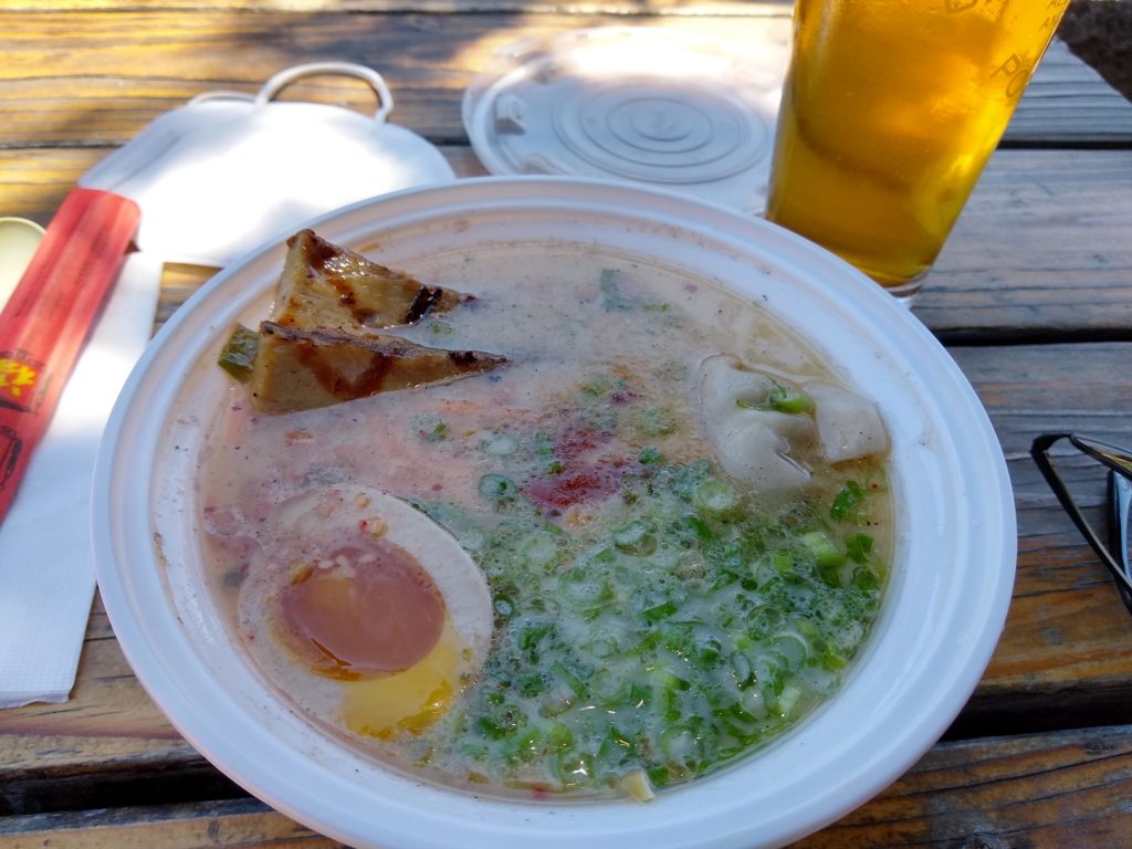 Father's day ramen from Kumiho Ramen Cart in pdx. Really rich and tasty.