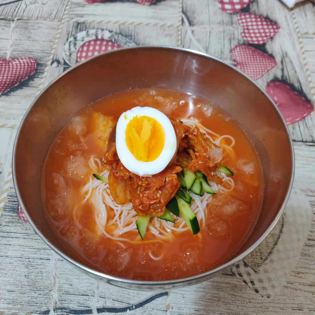 김치마리국수 - Kimchi Mari guksu recipe courtesy of Seonkyoung Longest
