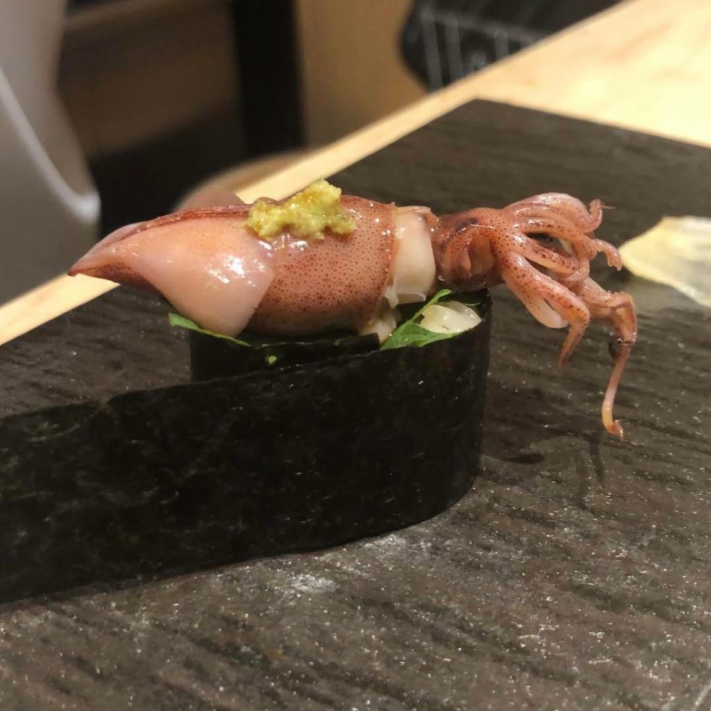 Hotaru Ika Sushi @ Omakase Room by Tatsu