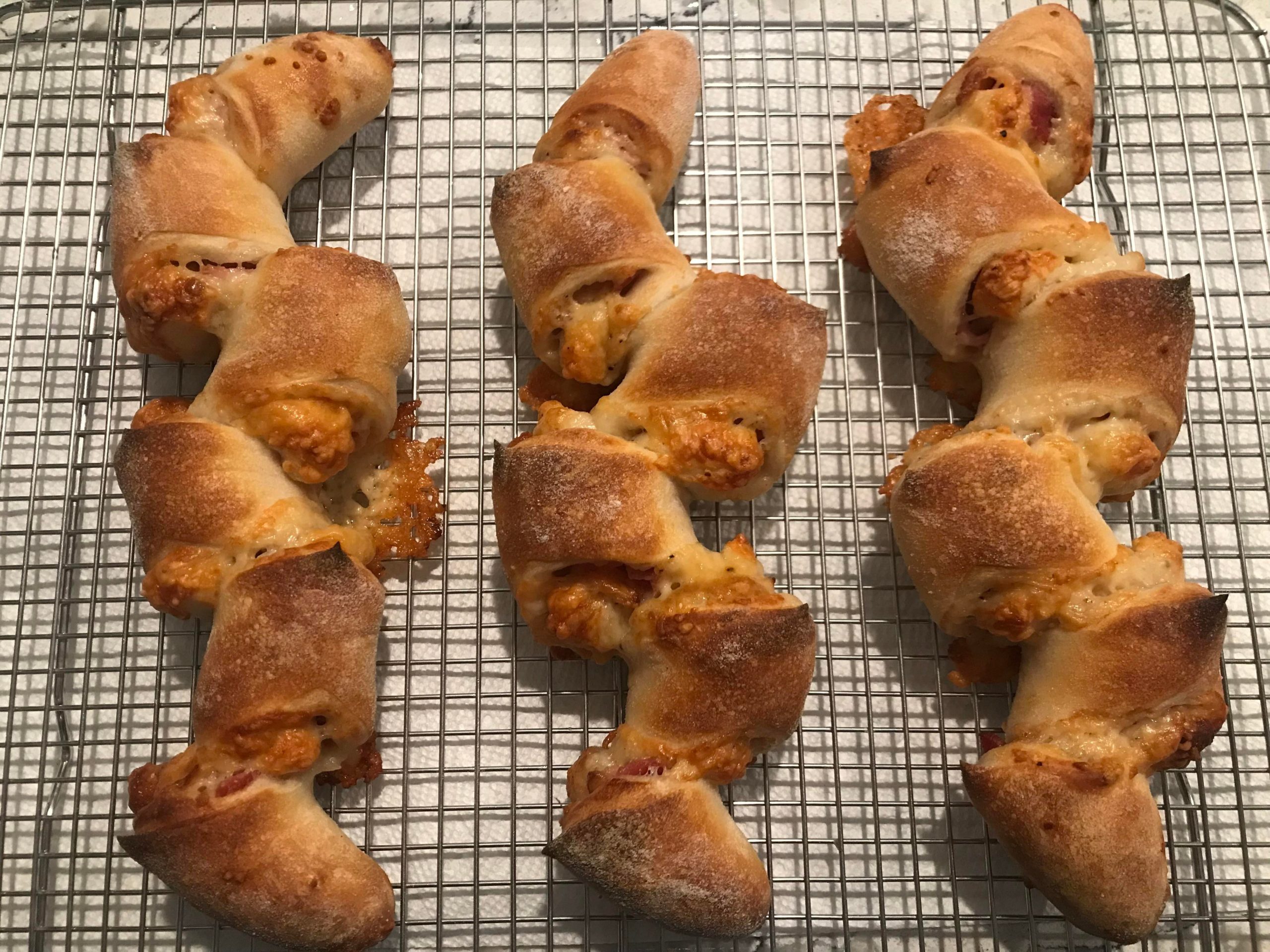 Bacon and cheese epi bread Dining and Cooking