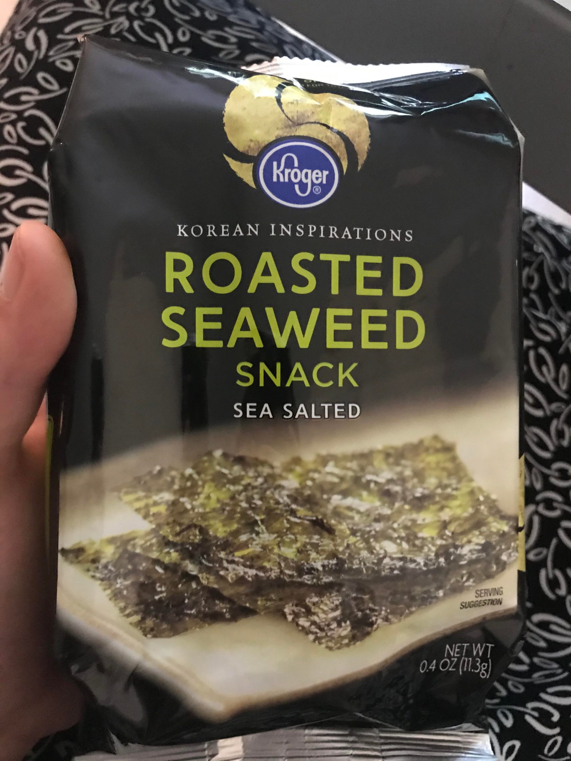 Anybody else crave seaweed every once in a while? Expensive snack, but