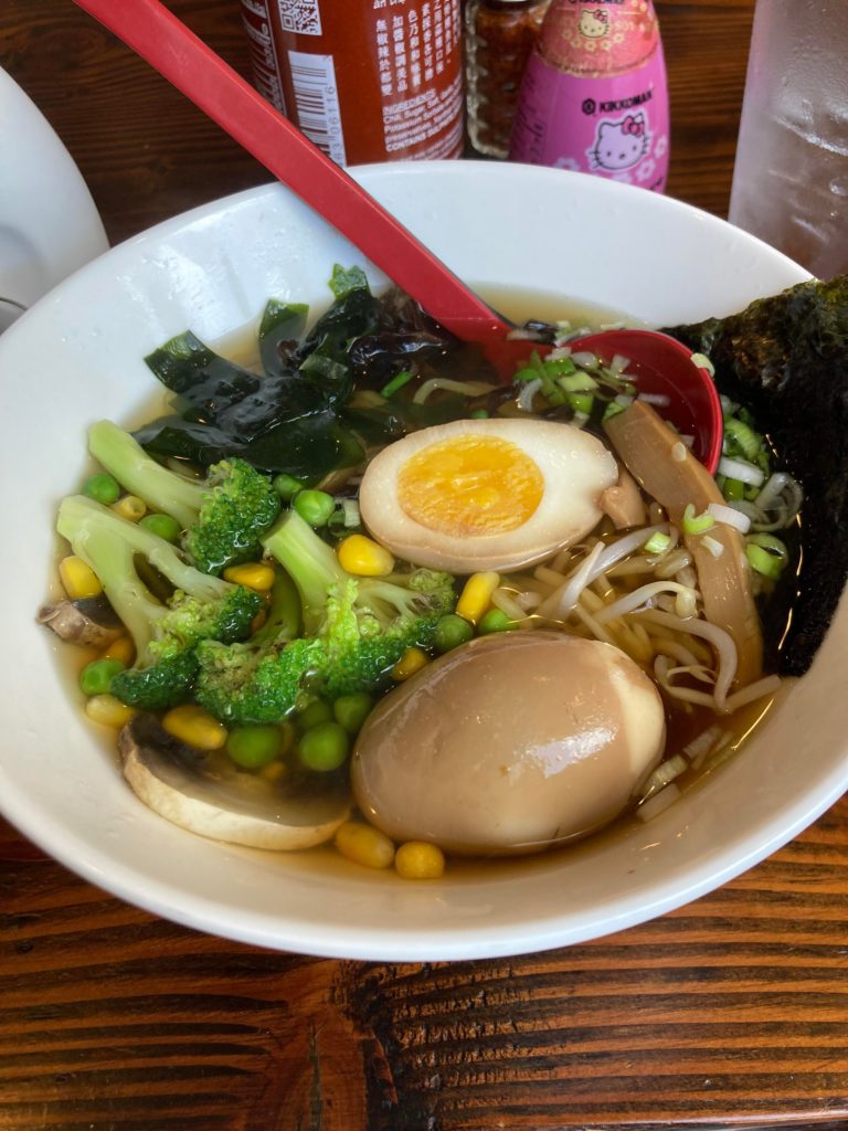 Vegetable Ramen from Ramen Spot in Richmond, VA