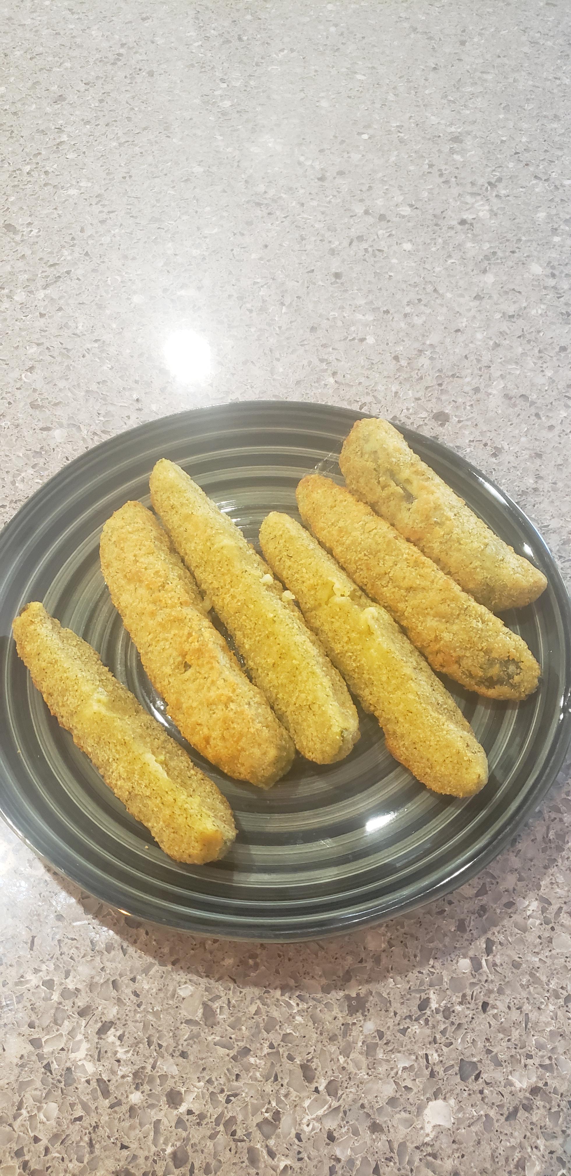 Deep fried pickles! Dining and Cooking