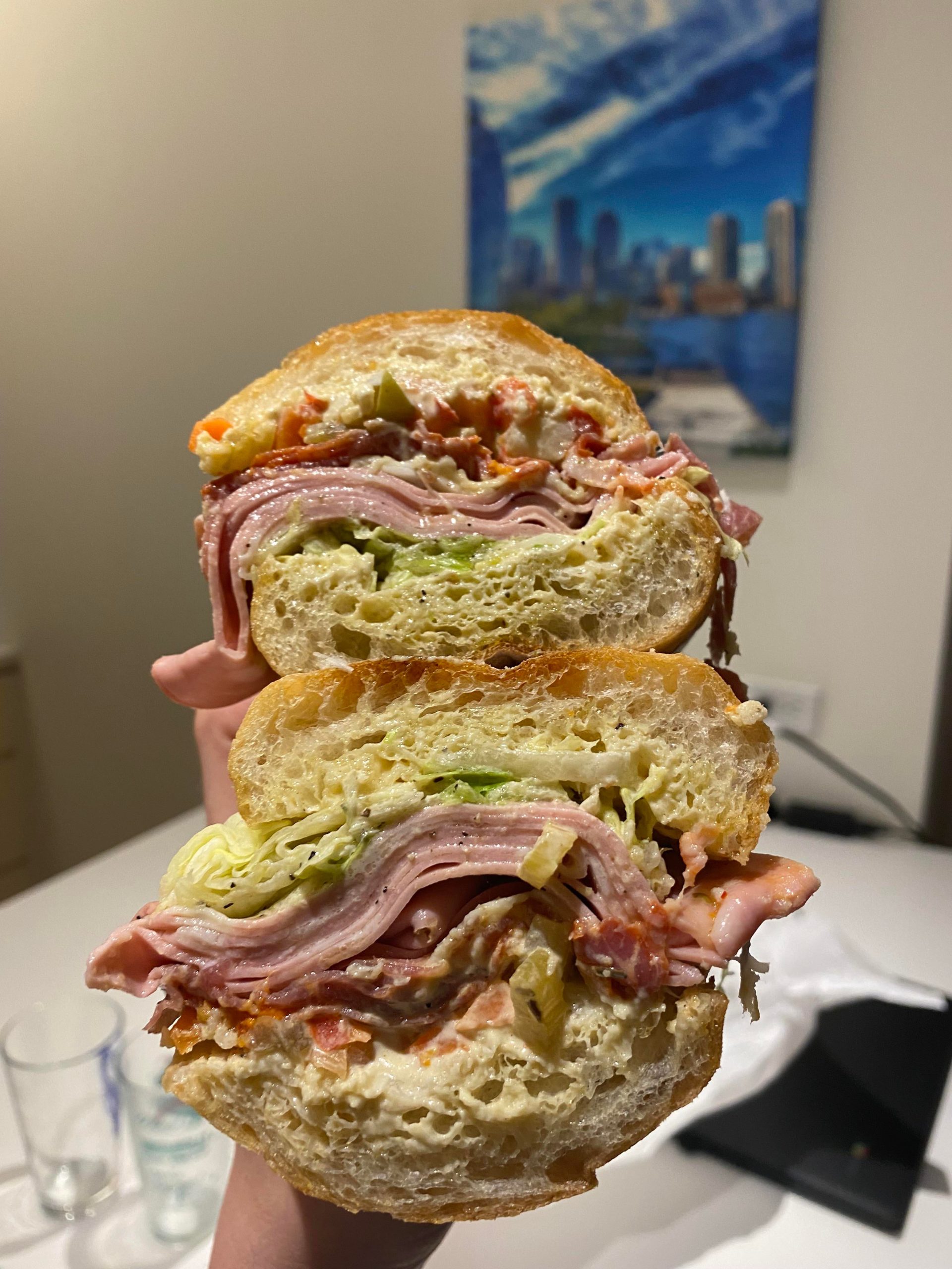 the ill papi mortadella, capicola, chorizo, lettuce, tomato
