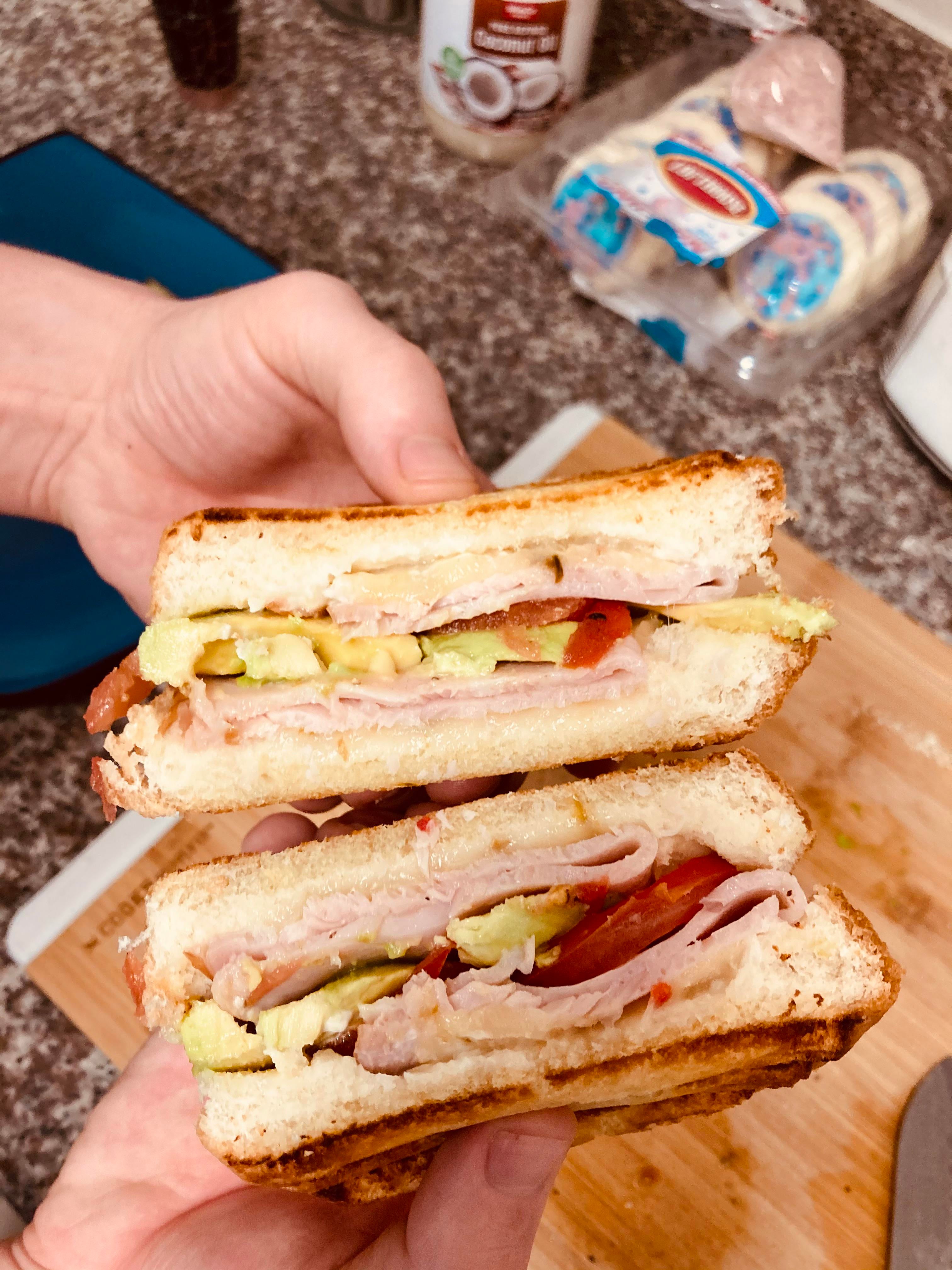 Update on the homemade bread use paninis ) Dining and Cooking