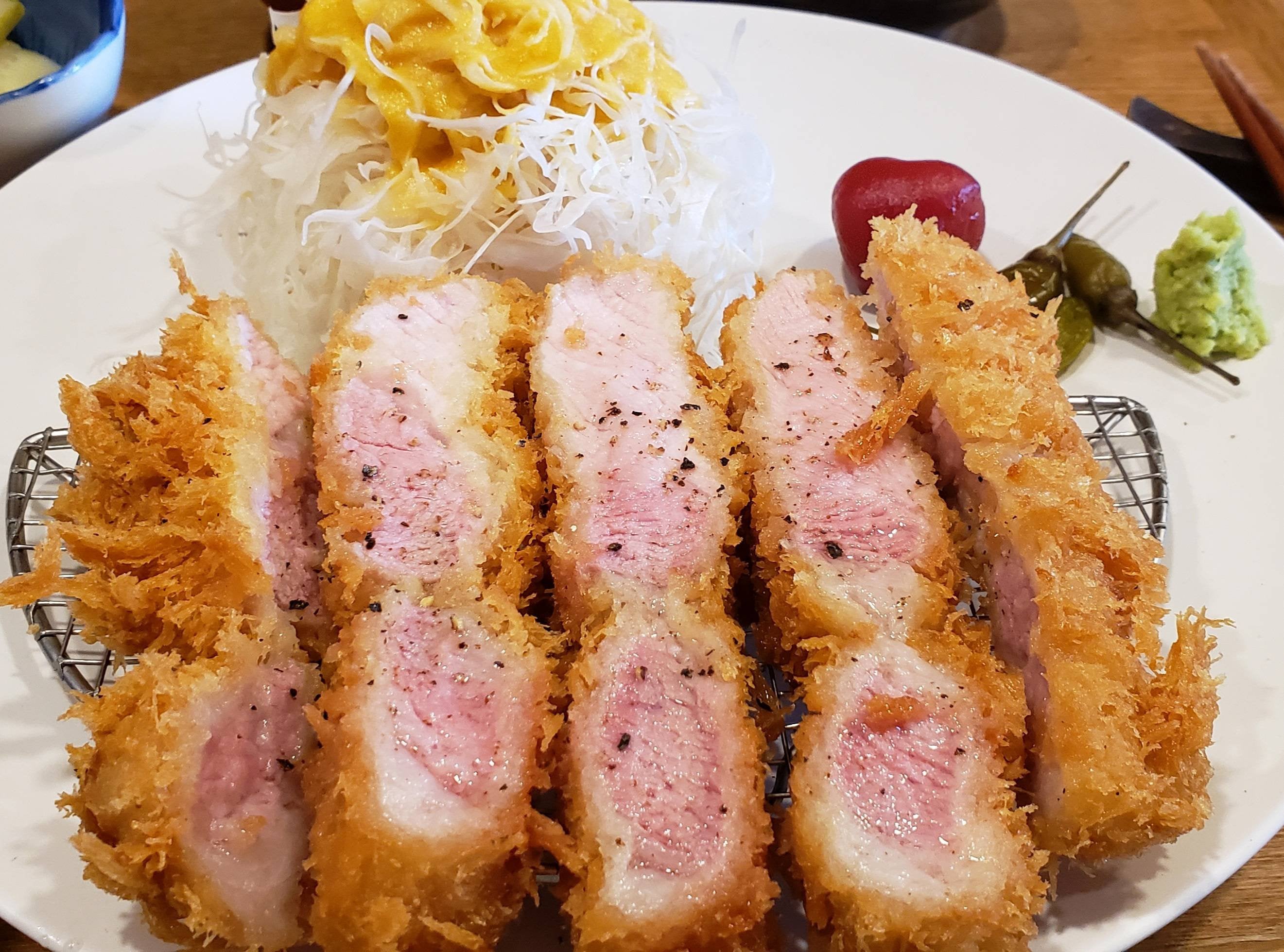 특로스카츠 at 카와카츠 in Seoul KoreanJapanese Pork Cutlet Dining and Cooking