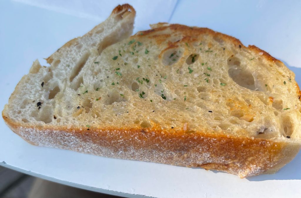 Delicious garlic bread!