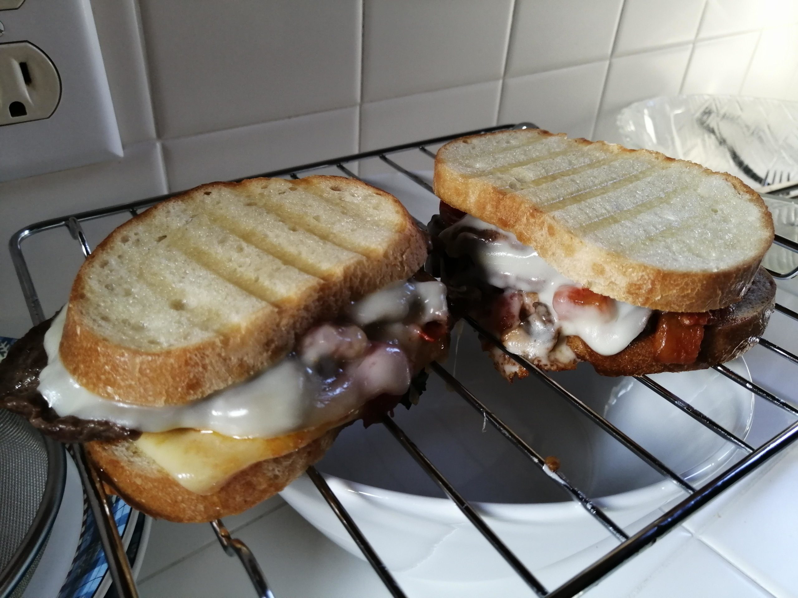 I made mini steak sandwiches Dining and Cooking