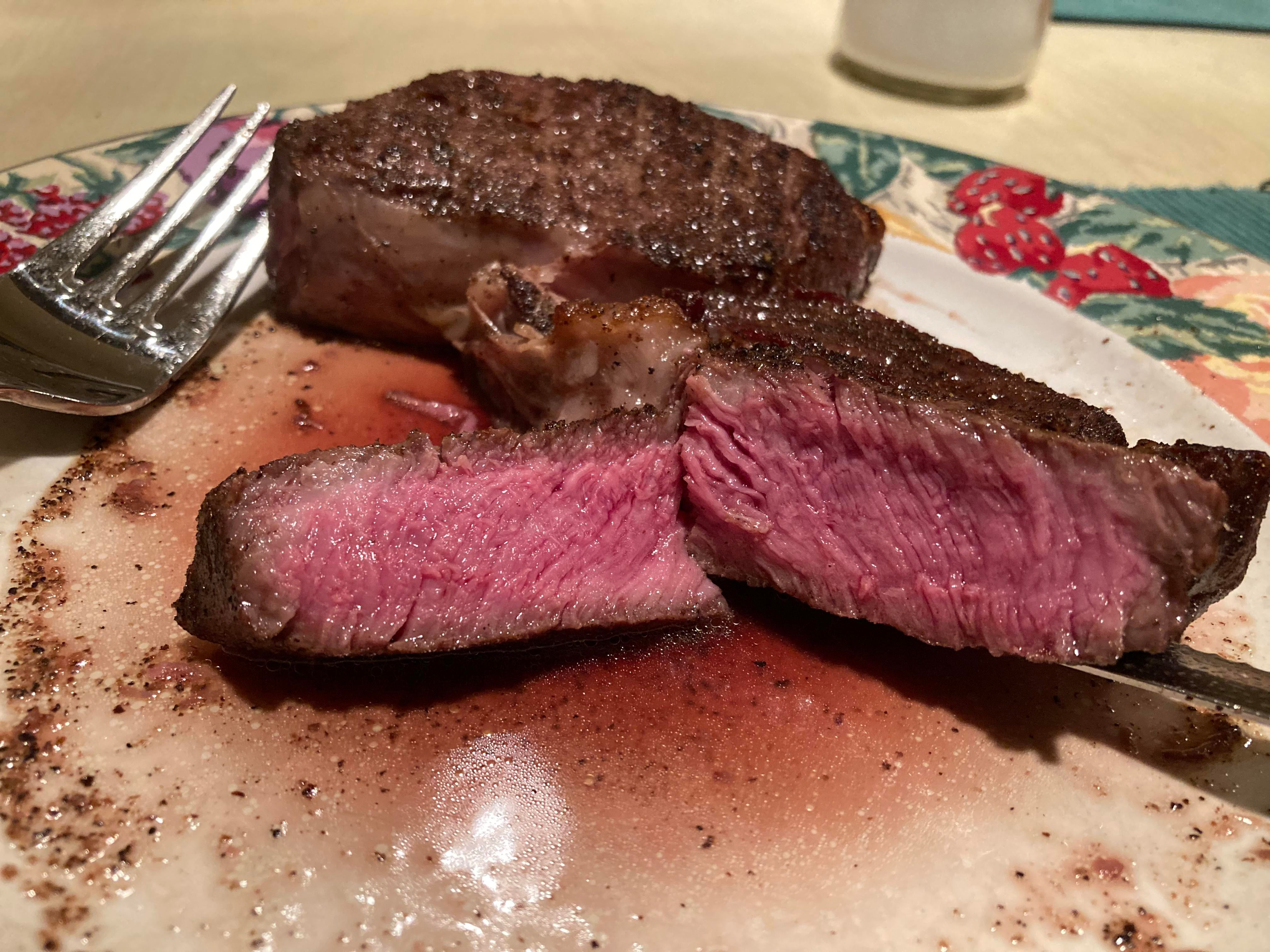 Reverse Seared Chuck Eye Steak - Dining and Cooking