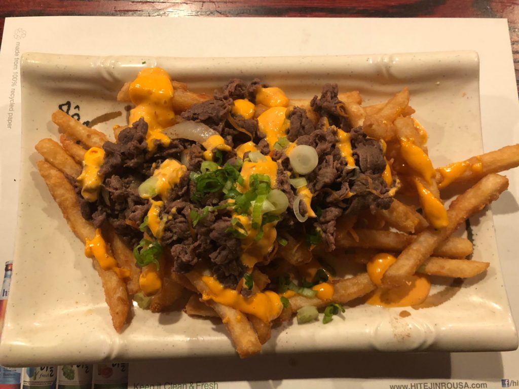 Bulgogi loaded fries