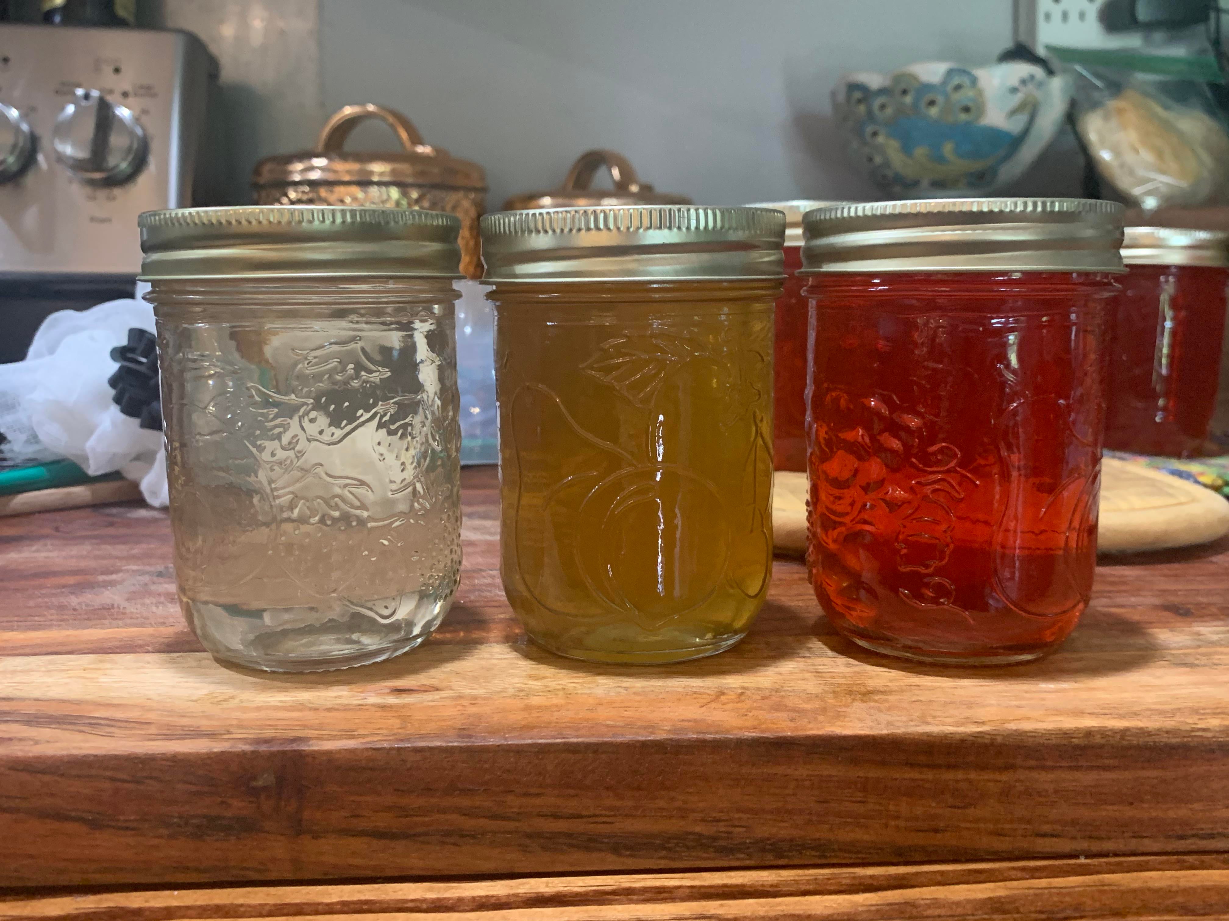 Sunflower, Dandelion, and Marigold jelly Dining and Cooking