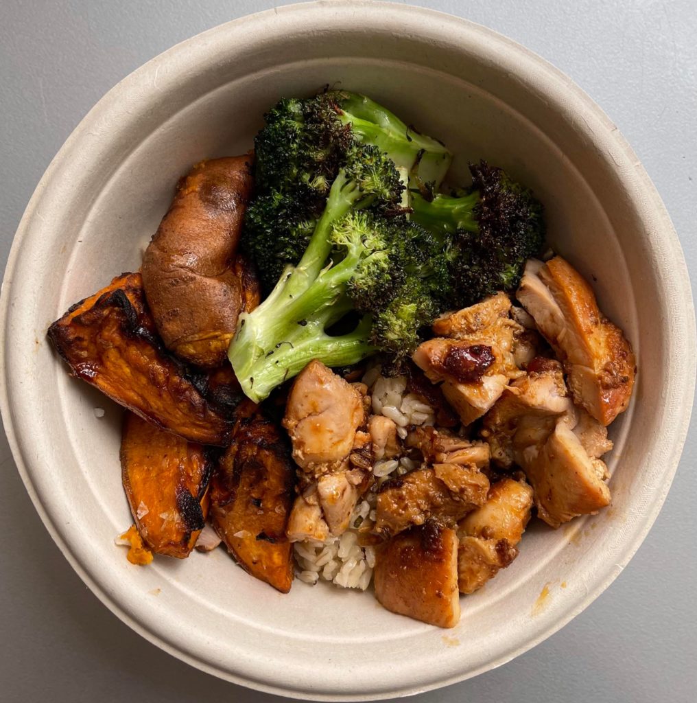 classic dig bowl from dig inn ~550 calories