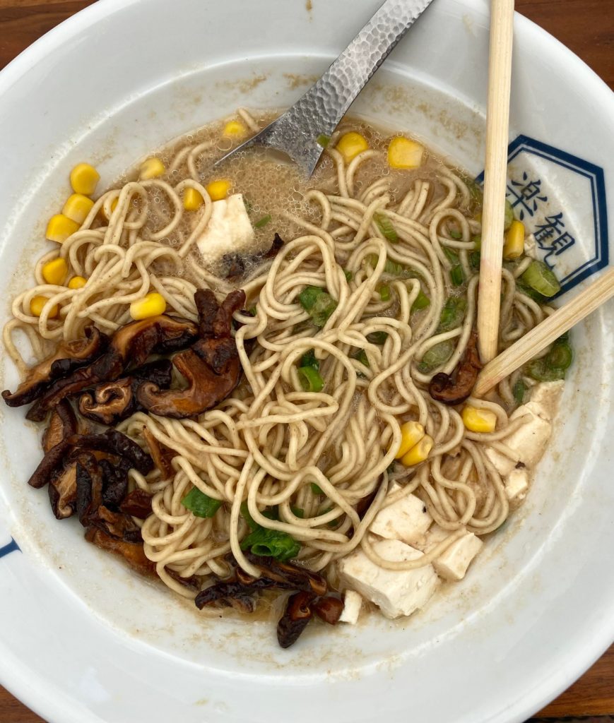 Vegan ramen at Little Tokyo, LA 😍