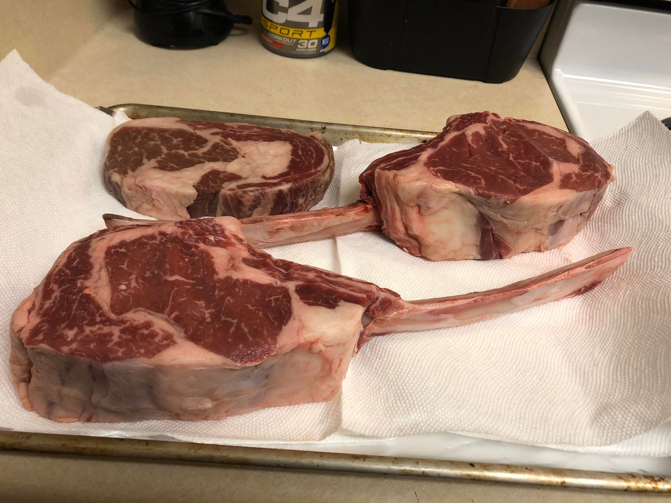 2 Prime Tomahawks, and Australia wagyu ribeye any cooking suggestions