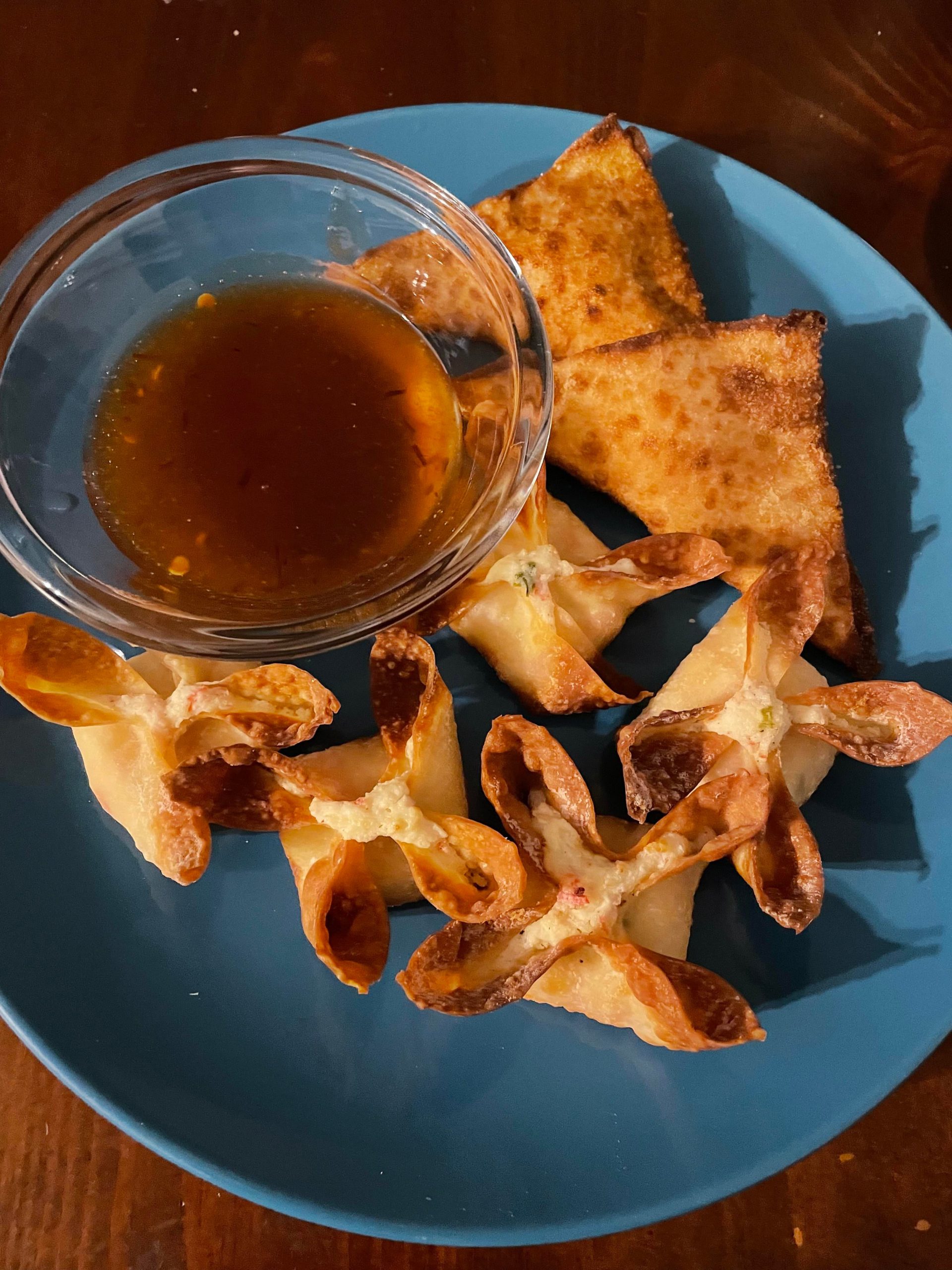 Homemade Crab Rangoons & Sweet Chili Sauce (made 2 ways) Dining and