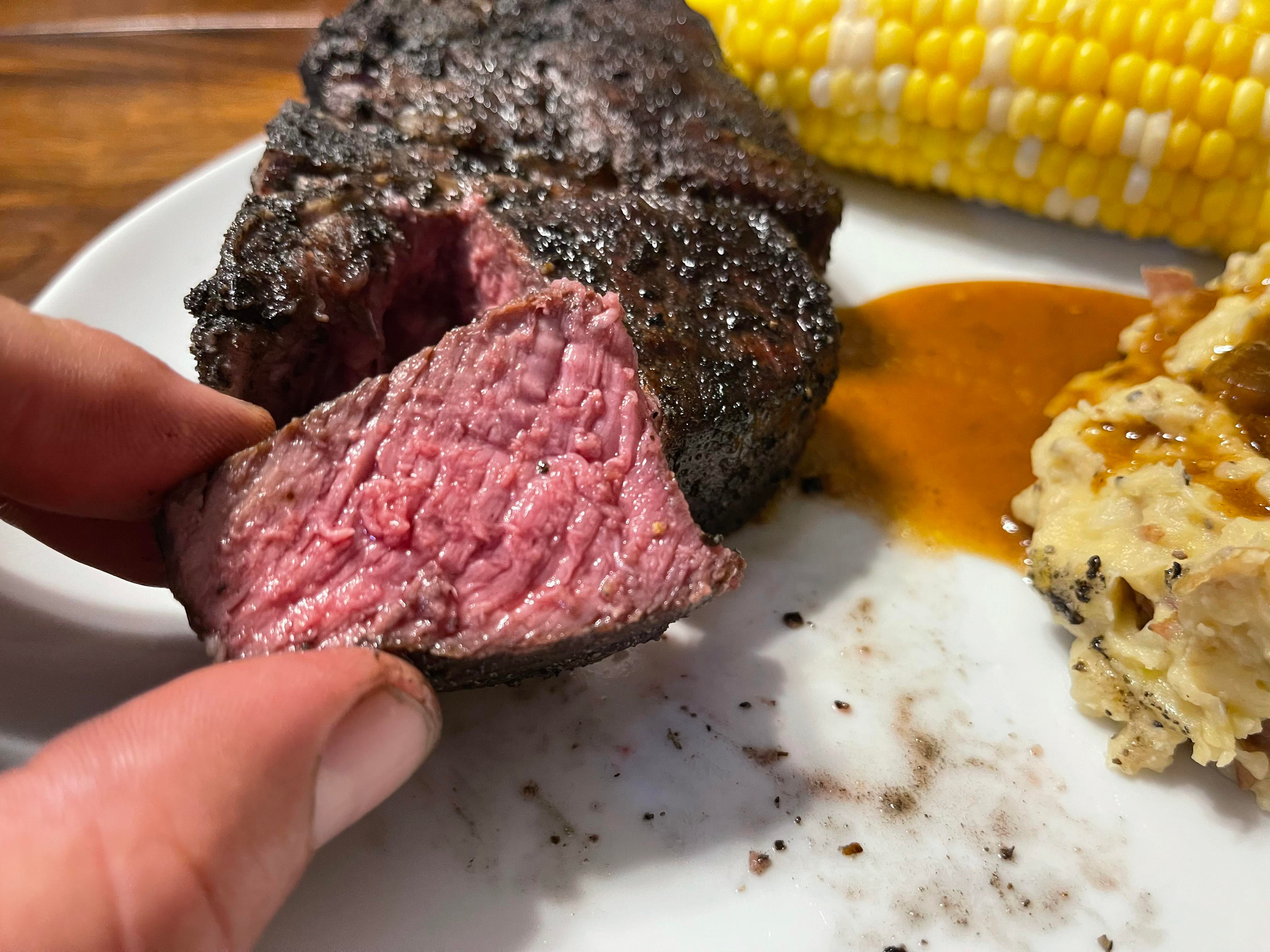 Smoked and reverse seared lamb chops Dining and Cooking