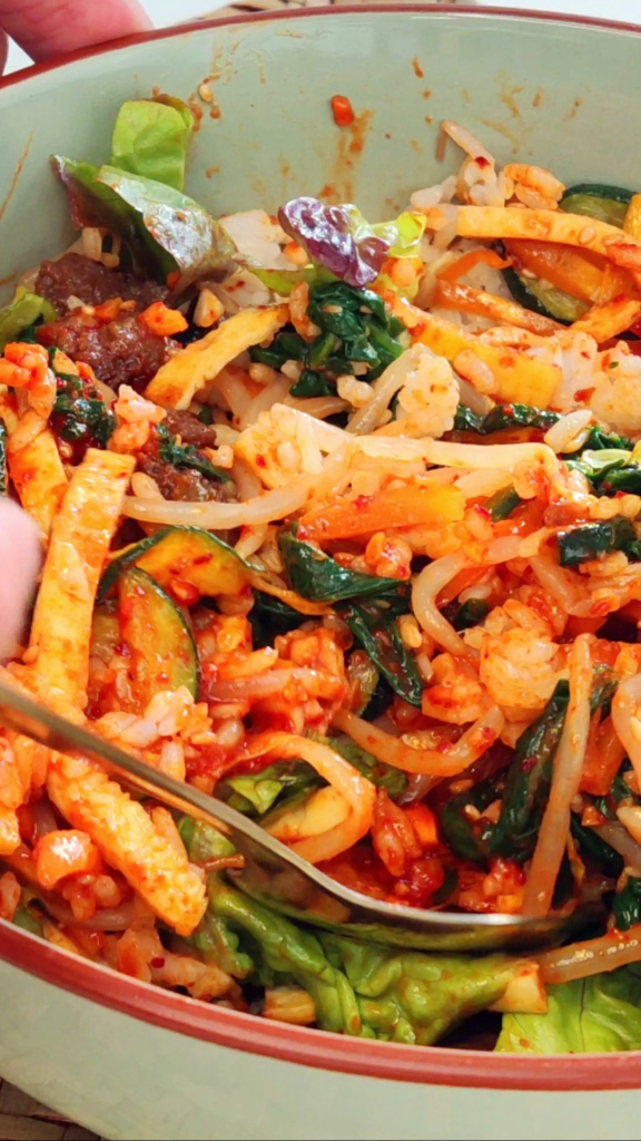 Bibim bap recipe