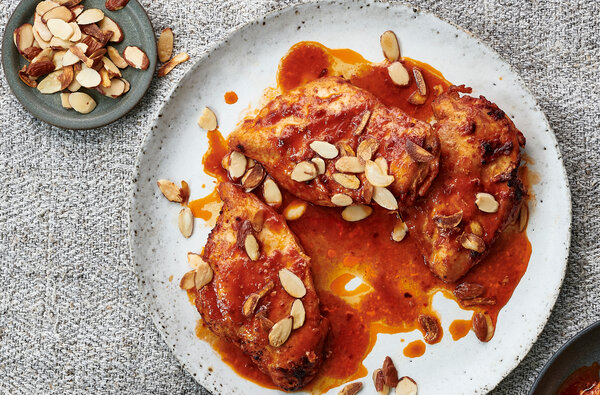 Spicy Glazed Chicken Breasts