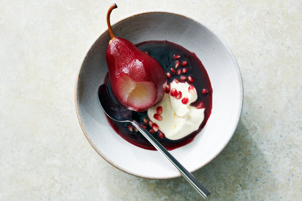 Red Wine Pears