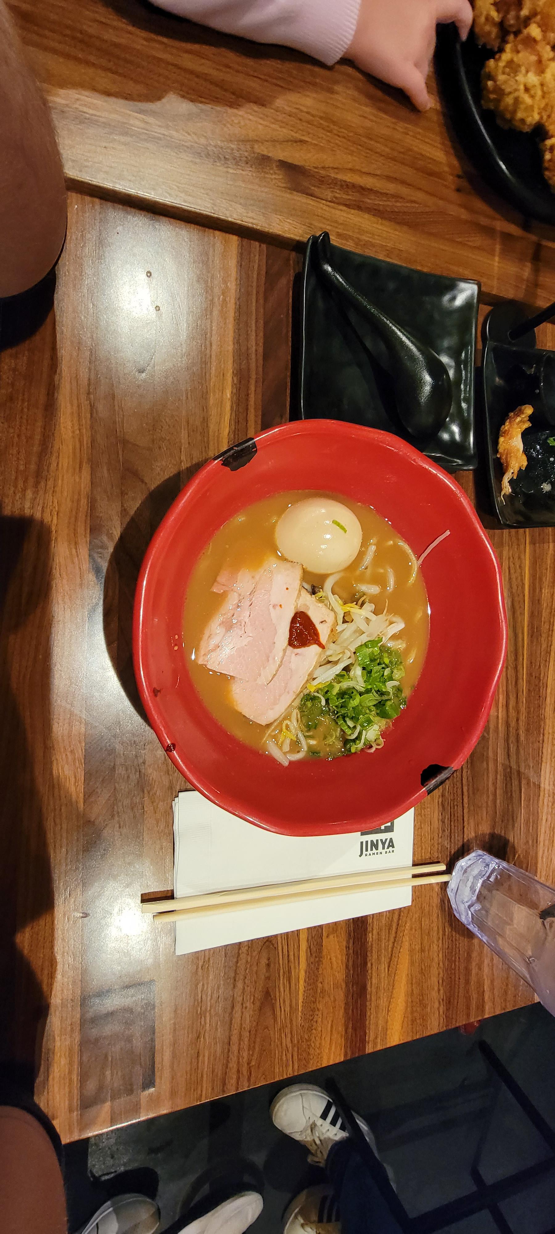 Spicy Tonkotsu from Jinya Ramen. Omaha, Nebraska Dining and Cooking