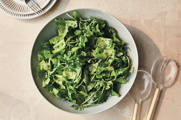 Green Salad With Dill Vinaigrette