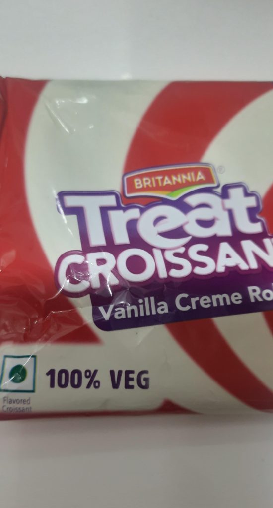 Every packaged food in india is required to indicate veg (green dot) or non veg (red dot) on the packaging