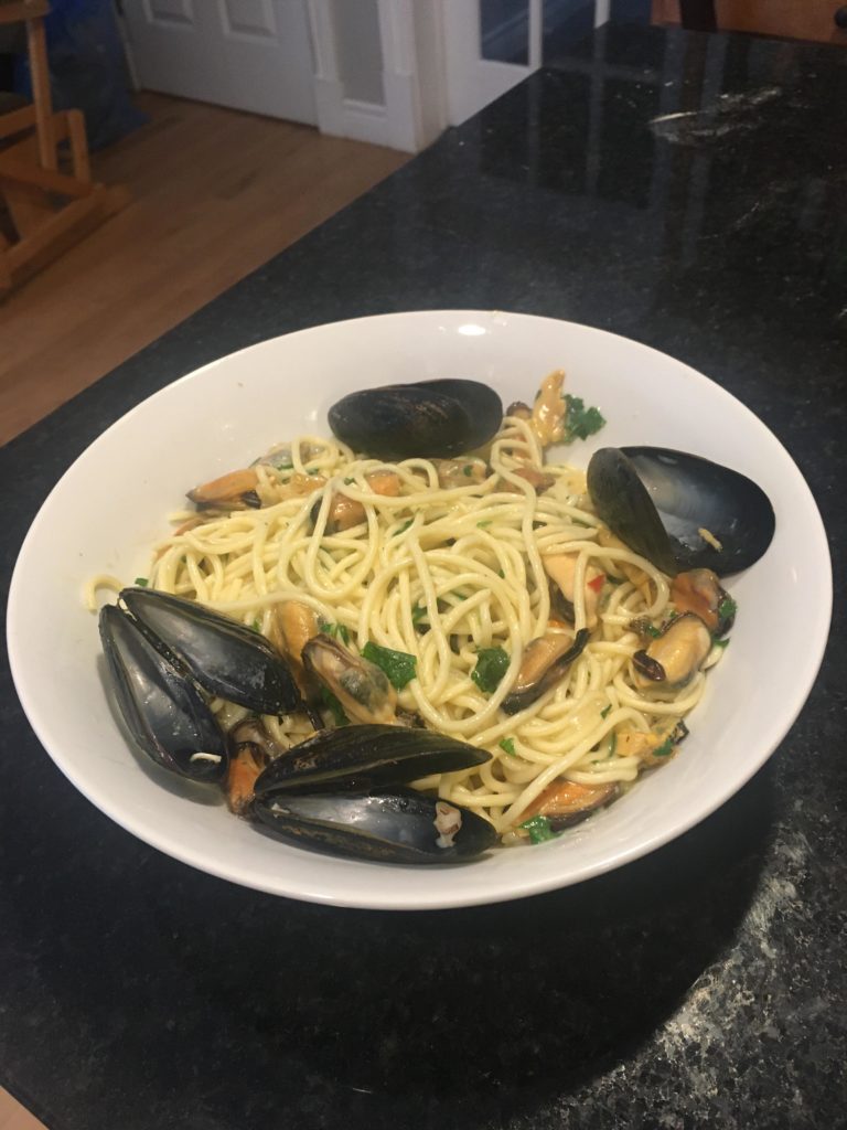 Spaghetti con le cozze