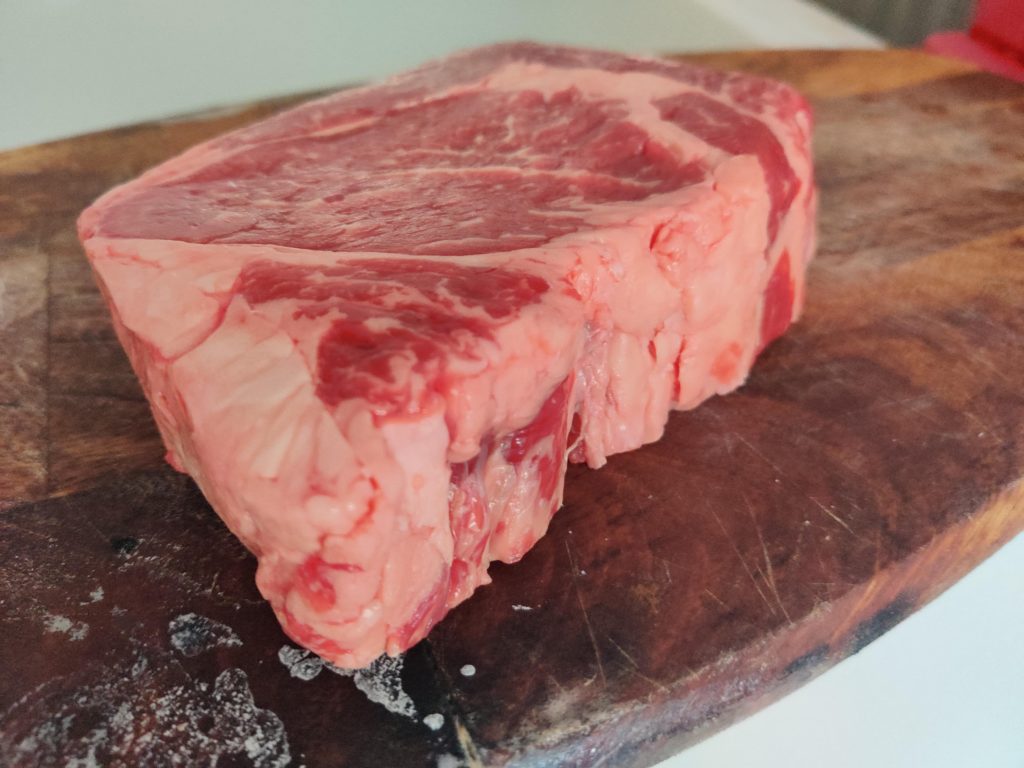 Try no' 2. this time 2 hours on 130f and a bit thicker steak. (40s sear on each side in the end) will update as it goes..