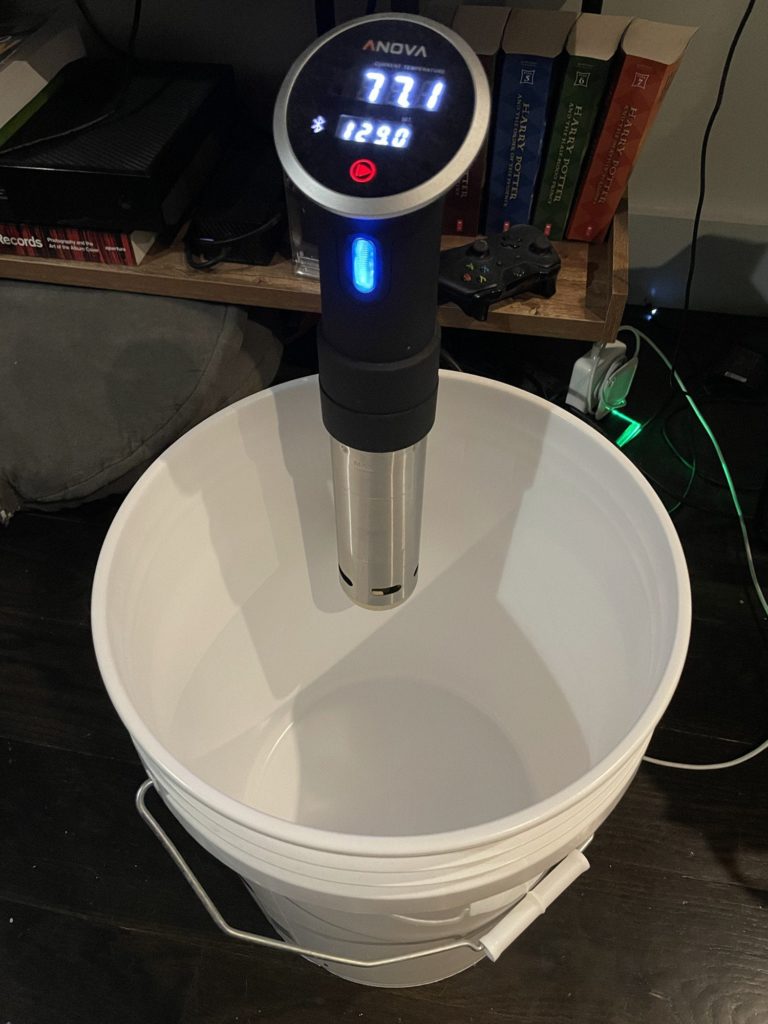 Sous Vide in a 5 gallon bucket - will it work?