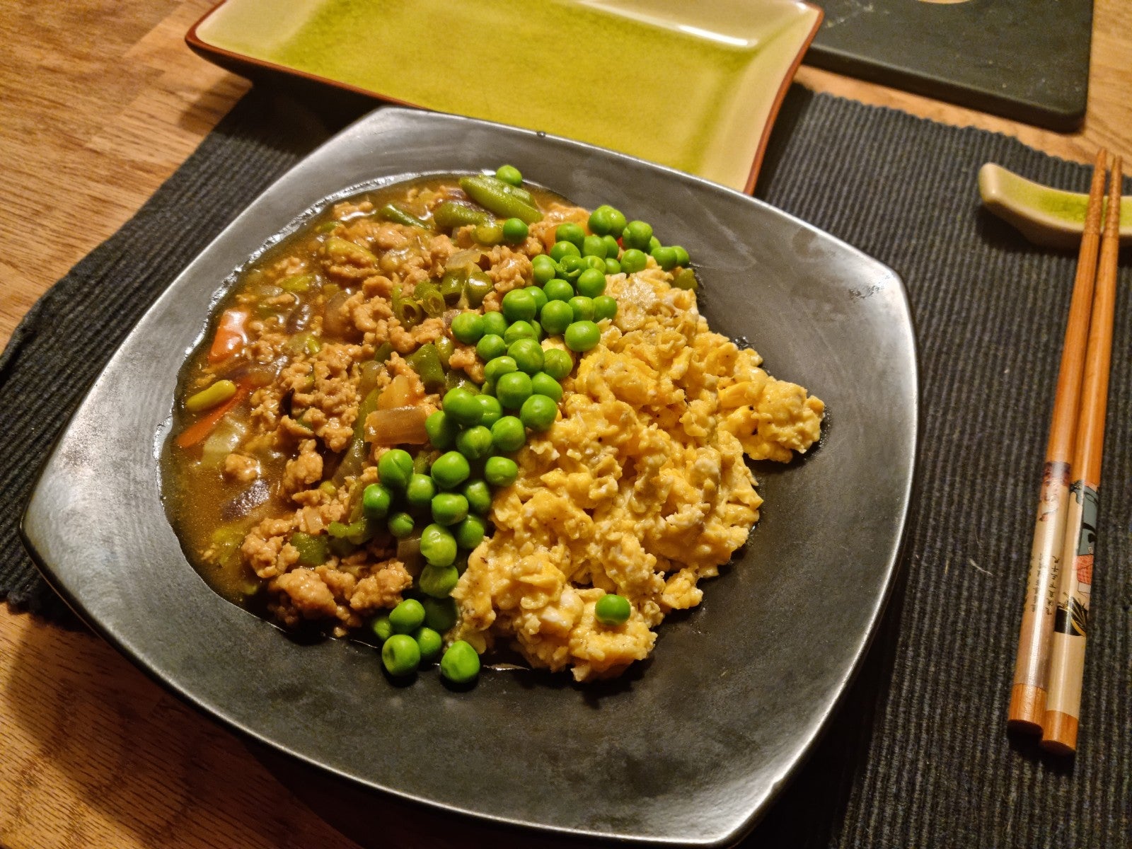My take on Soboro Donburi (ground chicken bowl). Dining and Cooking